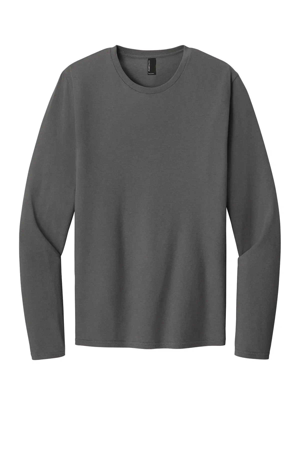Port & Co™ Easy Cotton Long Sleeve Tee #PC43LS