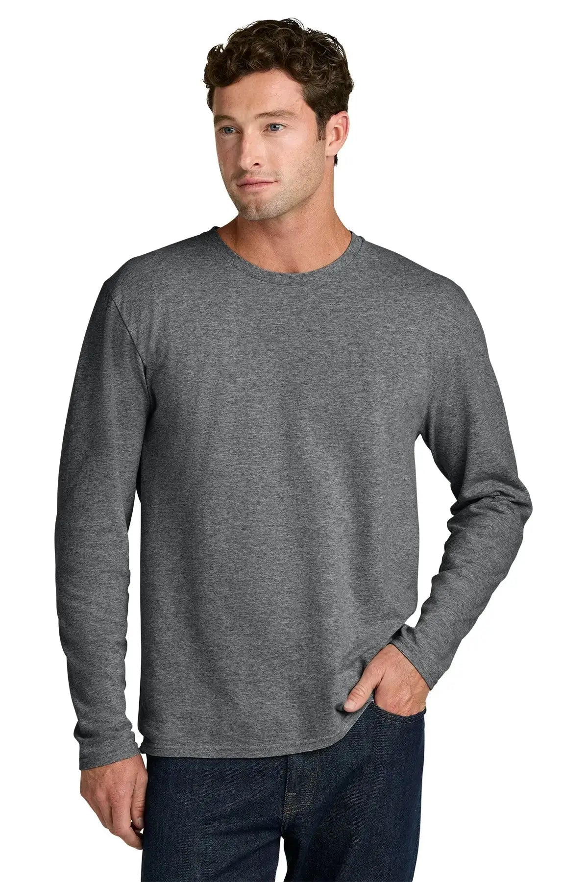 Port & Co™ Easy Cotton Long Sleeve Tee #PC43LS Game Over Merch