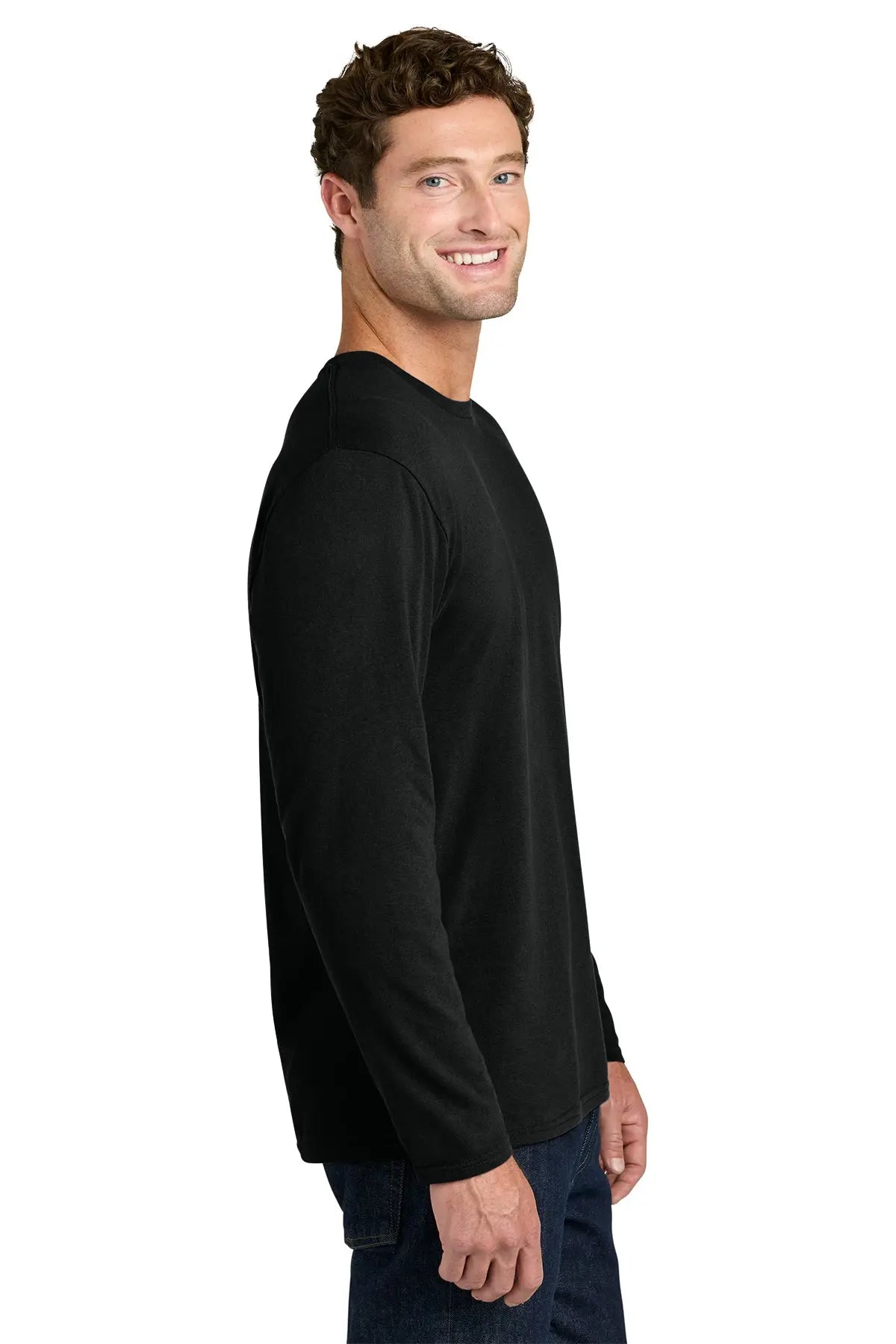 Port & Co™ Easy Cotton Long Sleeve Tee #PC43LS