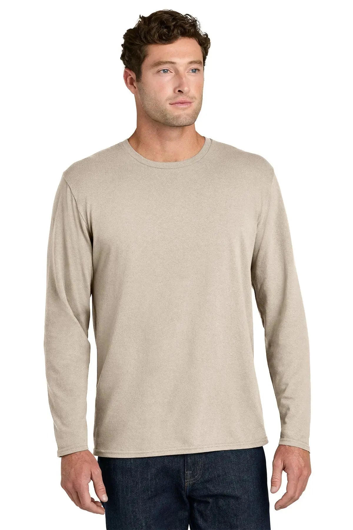 Port & Co™ Easy Cotton Long Sleeve Tee #PC43LS Game Over Merch