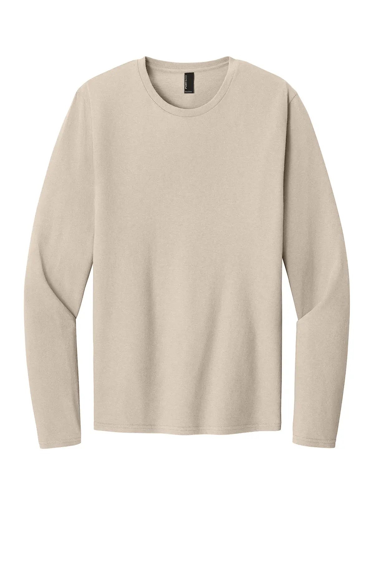 Port & Co™ Easy Cotton Long Sleeve Tee #PC43LS
