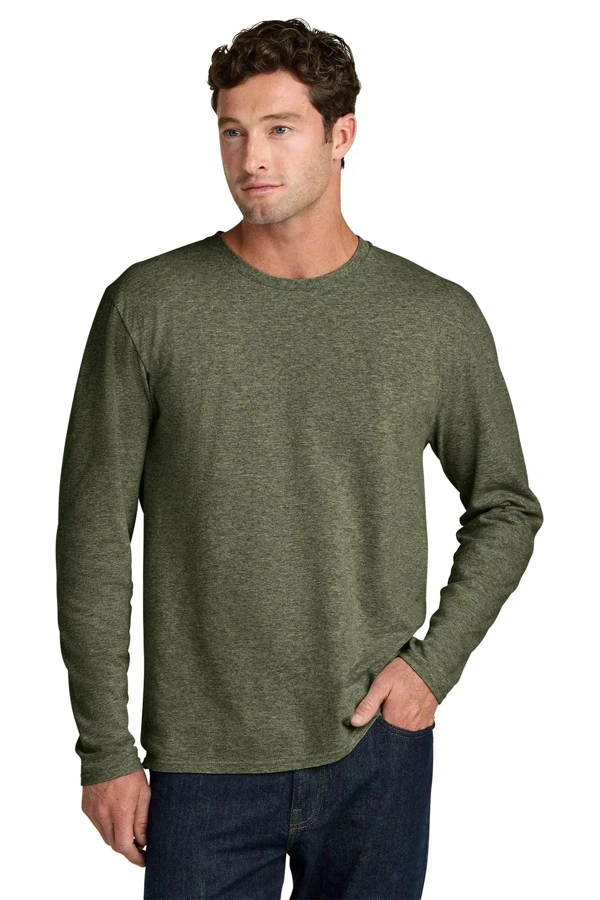 Port & Co™ Easy Cotton Long Sleeve Tee #PC43LS Game Over Merch