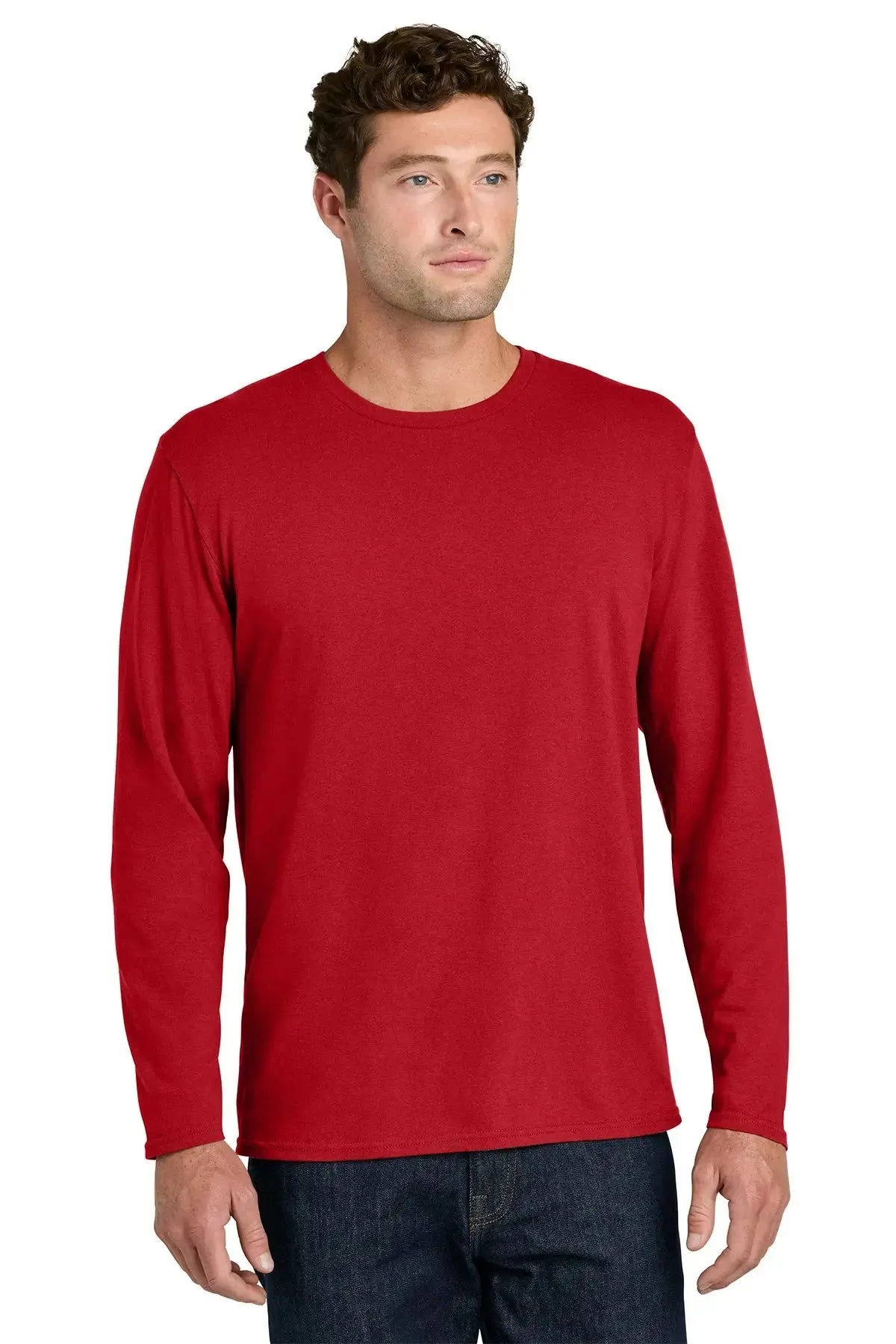 Port & Co™ Easy Cotton Long Sleeve Tee #PC43LS Game Over Merch