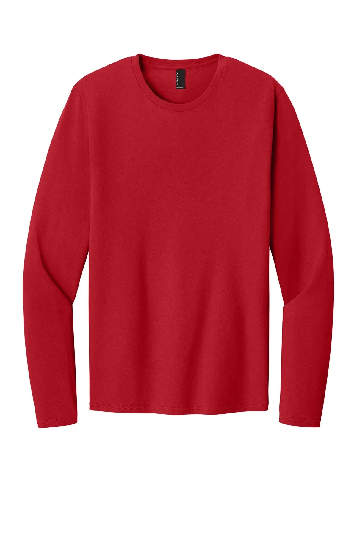 Port & Co™ Easy Cotton Long Sleeve Tee #PC43LS