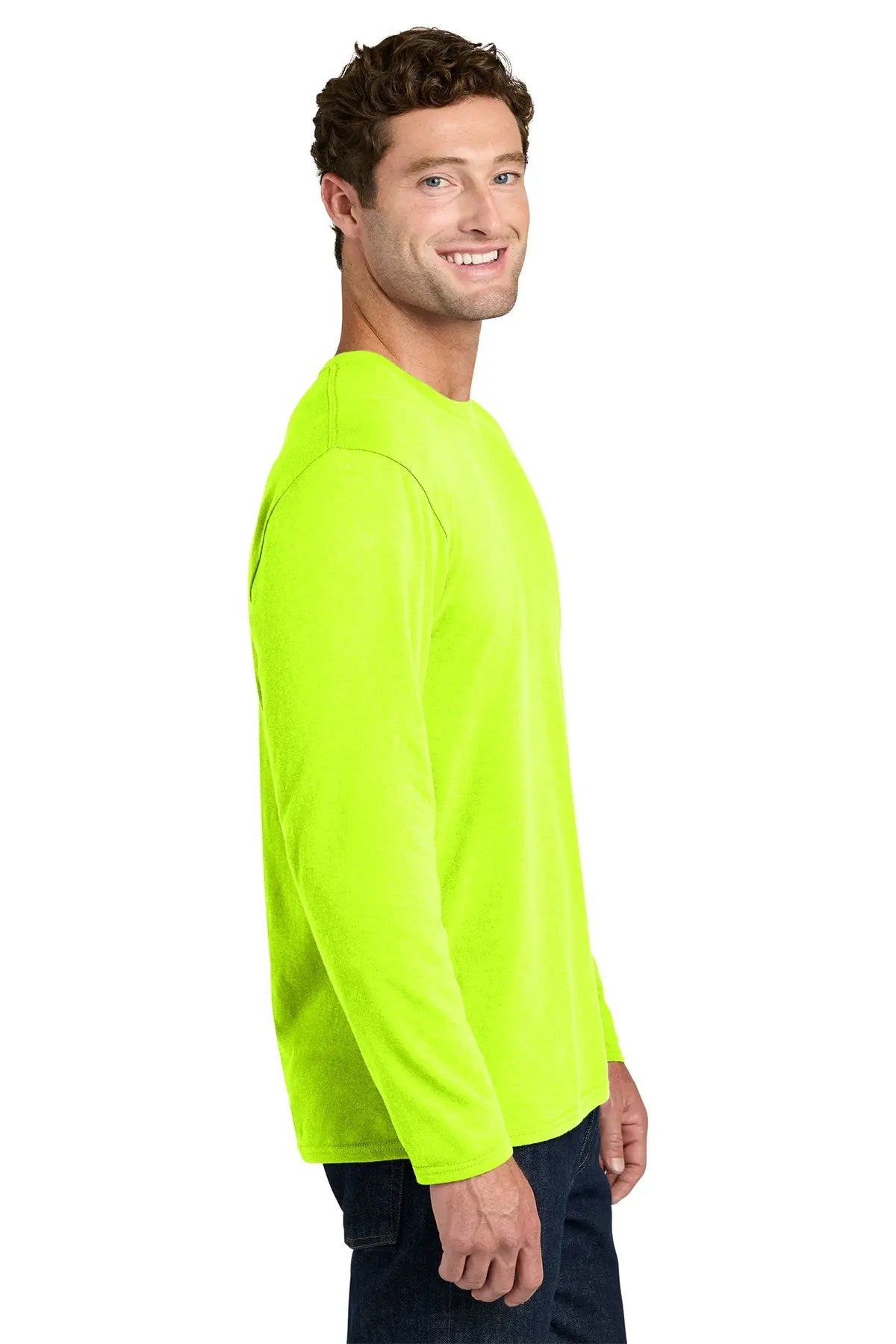 Port & Co™ Easy Cotton Long Sleeve Tee #PC43LS