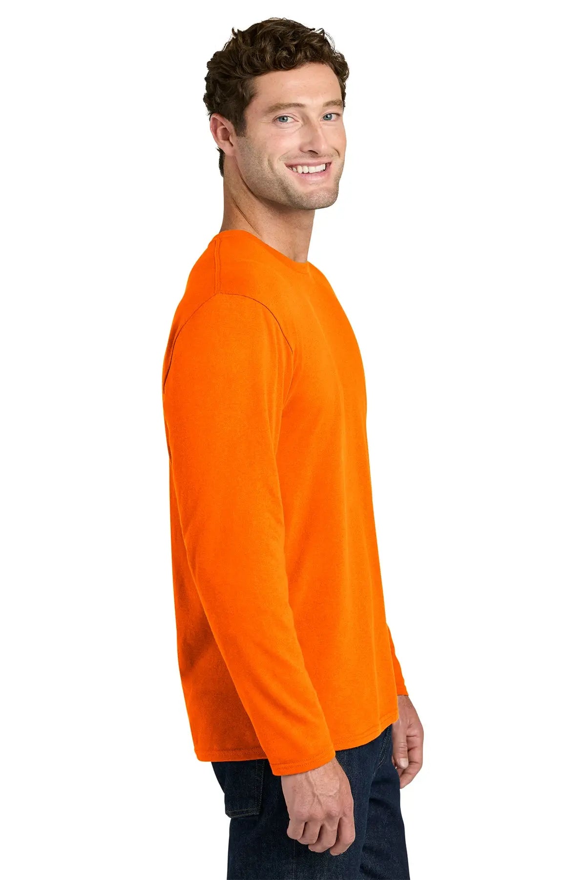 Port & Co™ Easy Cotton Long Sleeve Tee #PC43LS