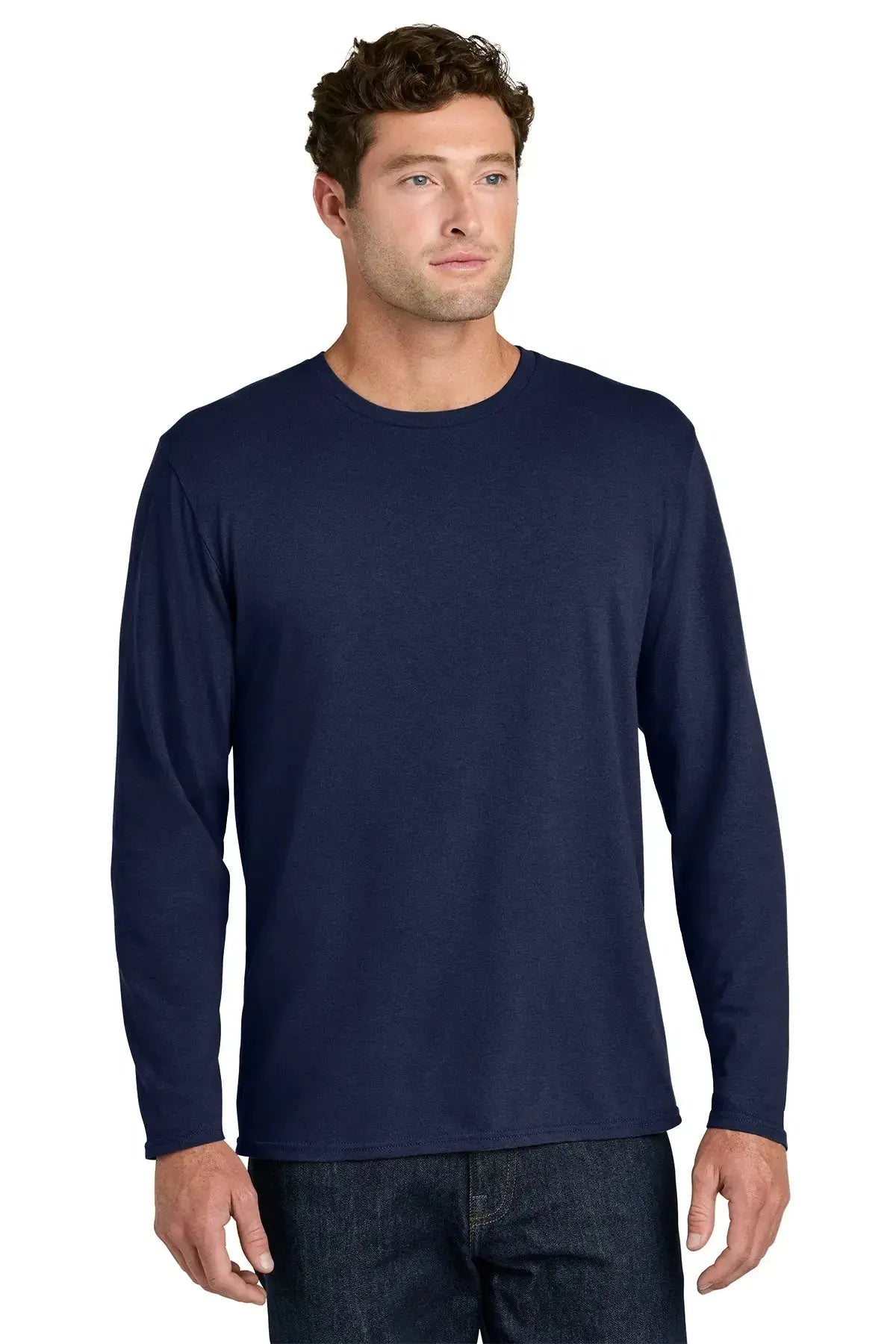 Port & Co™ Easy Cotton Long Sleeve Tee #PC43LS Game Over Merch