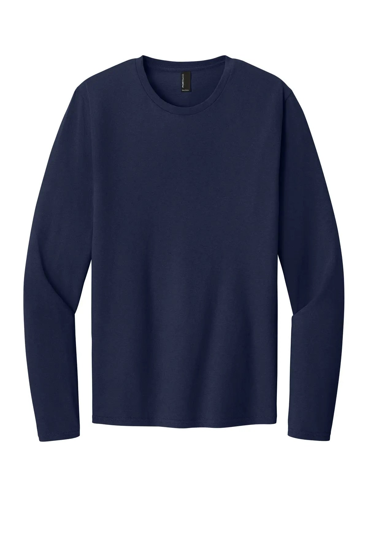 Port & Co™ Easy Cotton Long Sleeve Tee #PC43LS