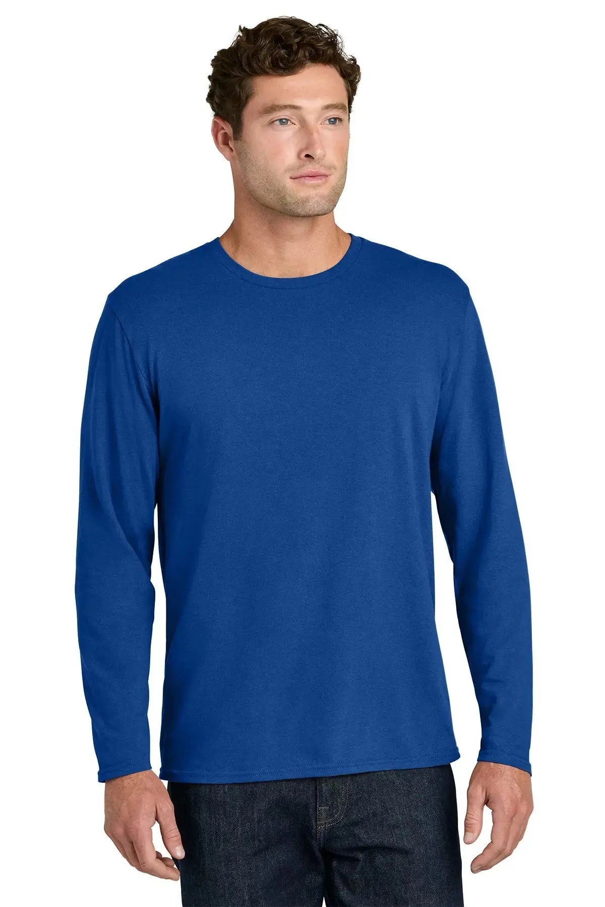 Port & Co™ Easy Cotton Long Sleeve Tee #PC43LS Game Over Merch