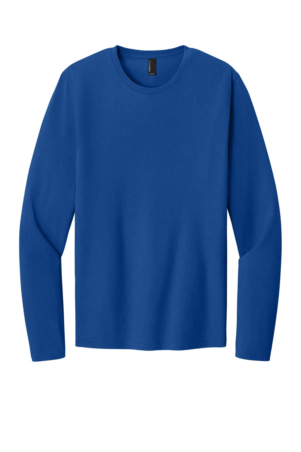 Port & Co™ Easy Cotton Long Sleeve Tee #PC43LS