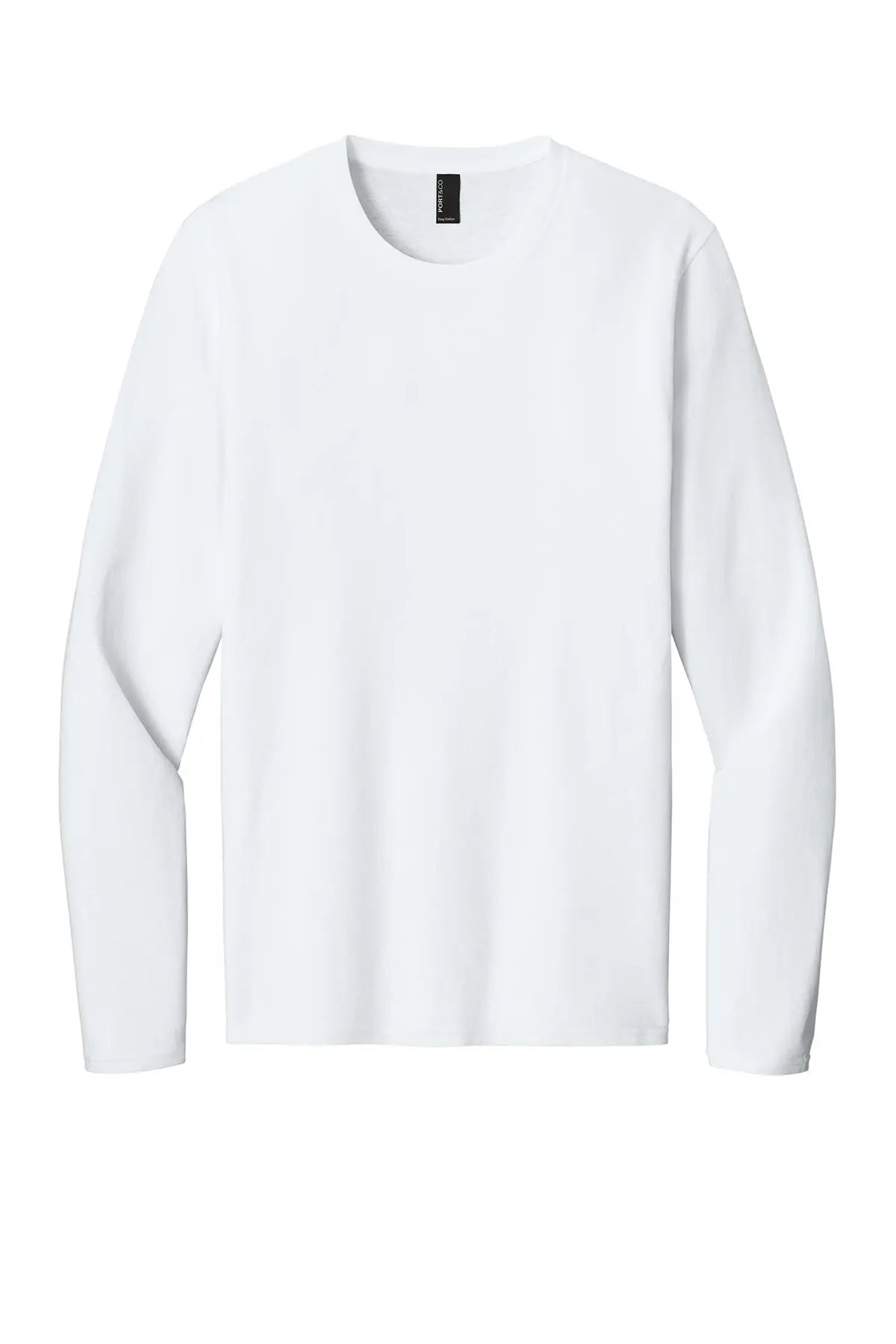 Port & Co™ Easy Cotton Long Sleeve Tee #PC43LS