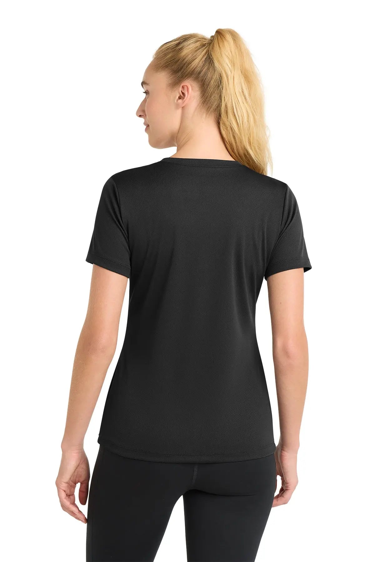 Sport-Tek® Women's PosiCharge® RacerMesh® V-Neck Tee #LST340