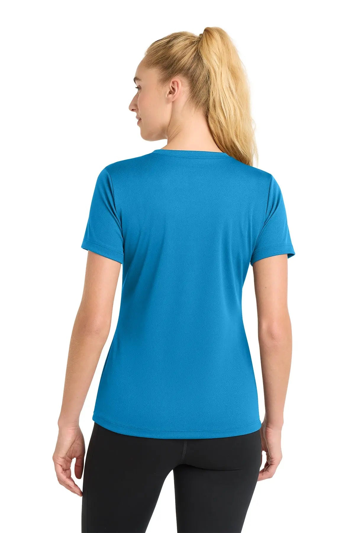 Sport-Tek® Women's PosiCharge® RacerMesh® V-Neck Tee #LST340