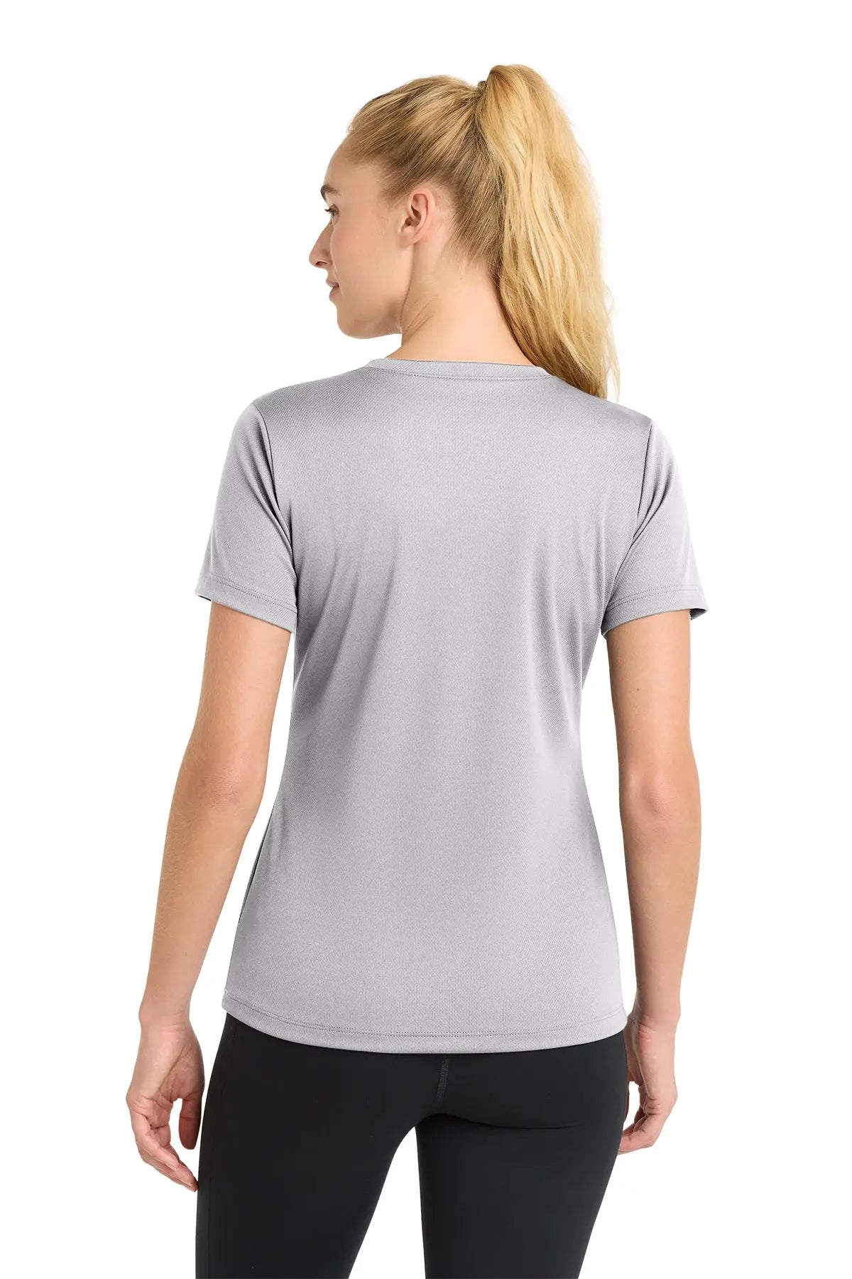 Sport-Tek® Women's PosiCharge® RacerMesh® V-Neck Tee #LST340