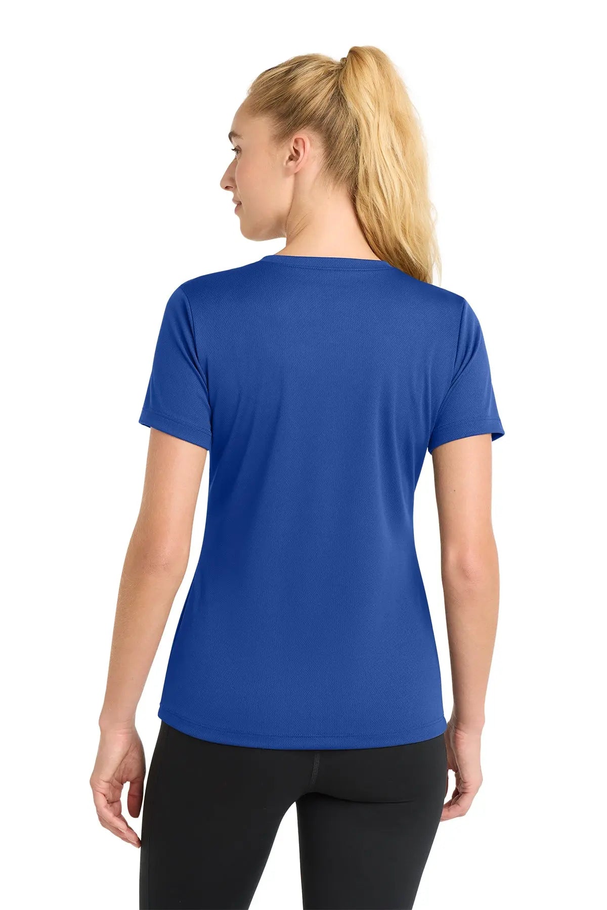 Sport-Tek® Women's PosiCharge® RacerMesh® V-Neck Tee #LST340