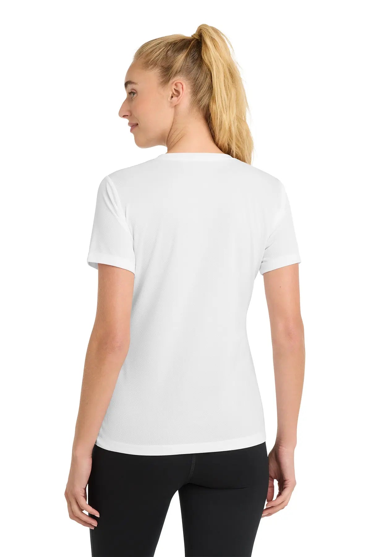 Sport-Tek® Women's PosiCharge® RacerMesh® V-Neck Tee #LST340