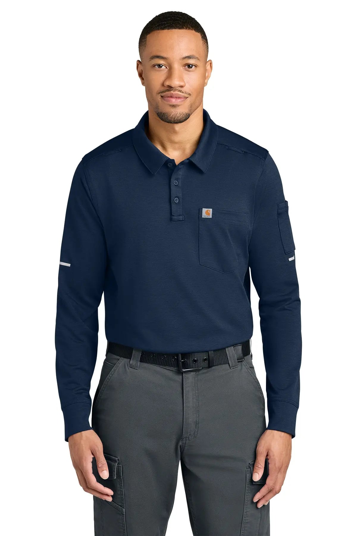 Carhartt® FLD & RSCU Long Sleeve Polo #CTC16129Game Over Merch
