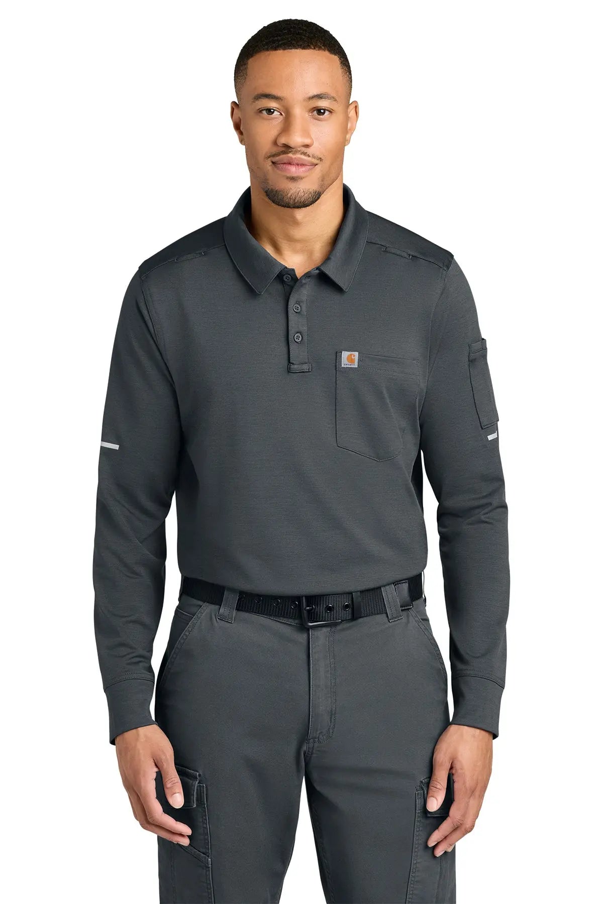 Carhartt® FLD & RSCU Long Sleeve Polo #CTC16129Game Over Merch