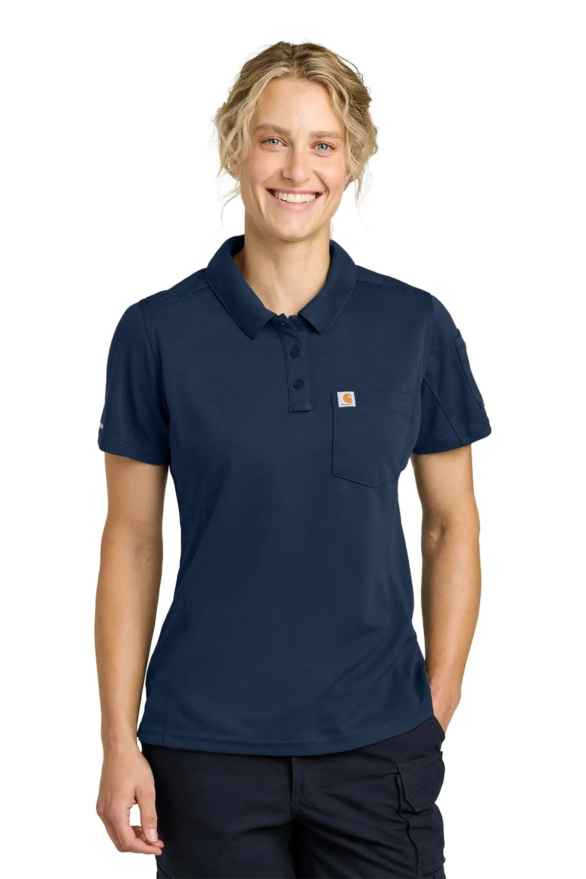 Carhartt® Women’s FLD & RSCU Polo #CTC12119Game Over Merch