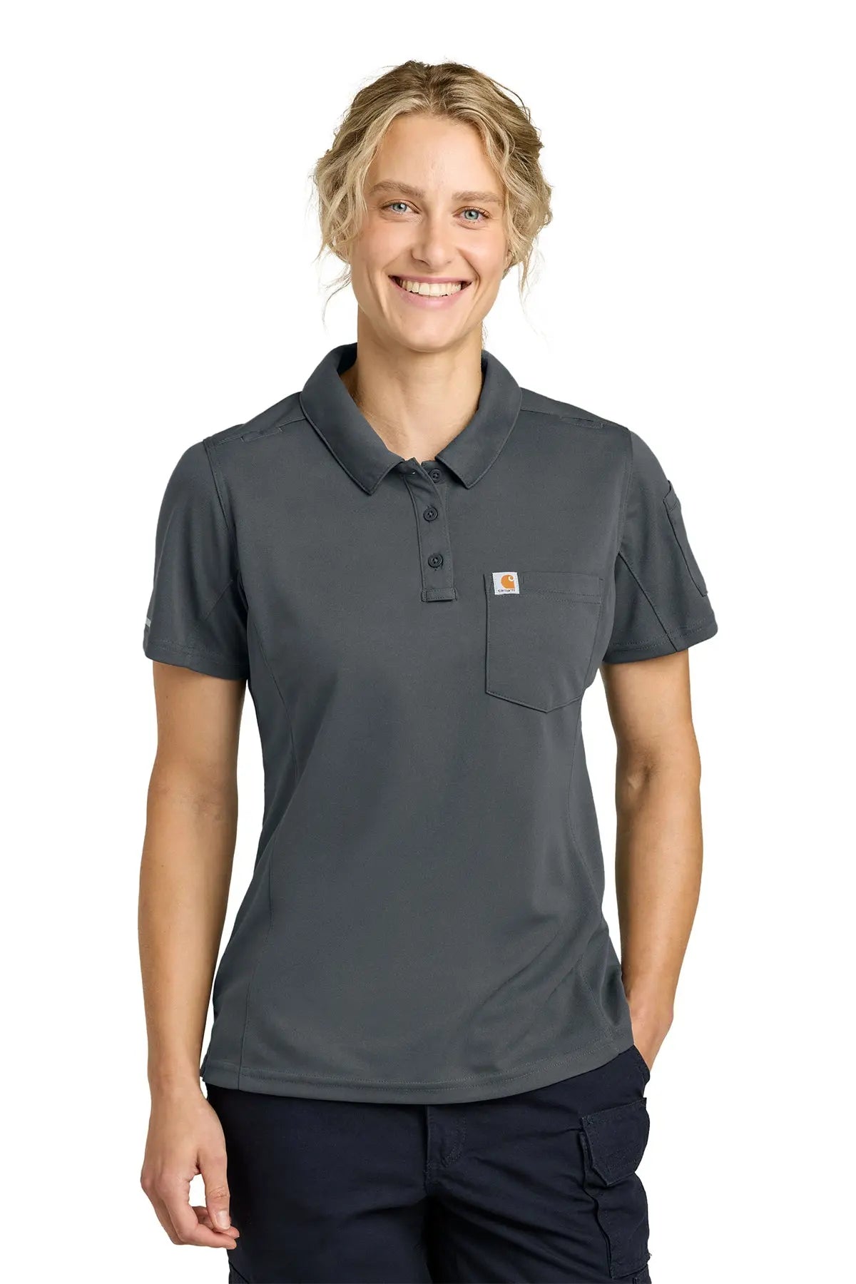 Carhartt® Women’s FLD & RSCU Polo #CTC12119Game Over Merch