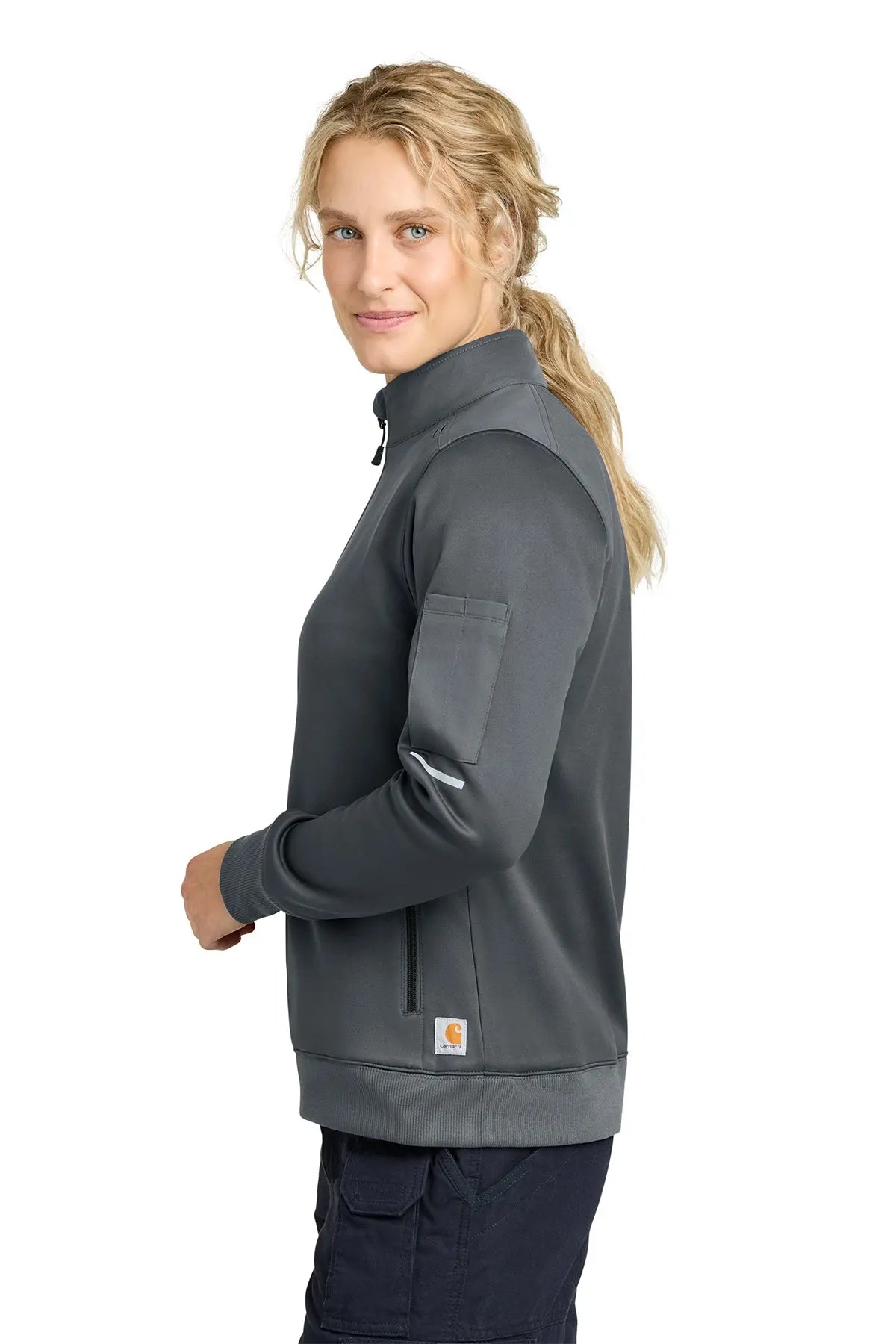 Carhartt® Women’s FLD & RSCU 1/2-Zip Mid-Layer #CTC82912 Game Over Merch