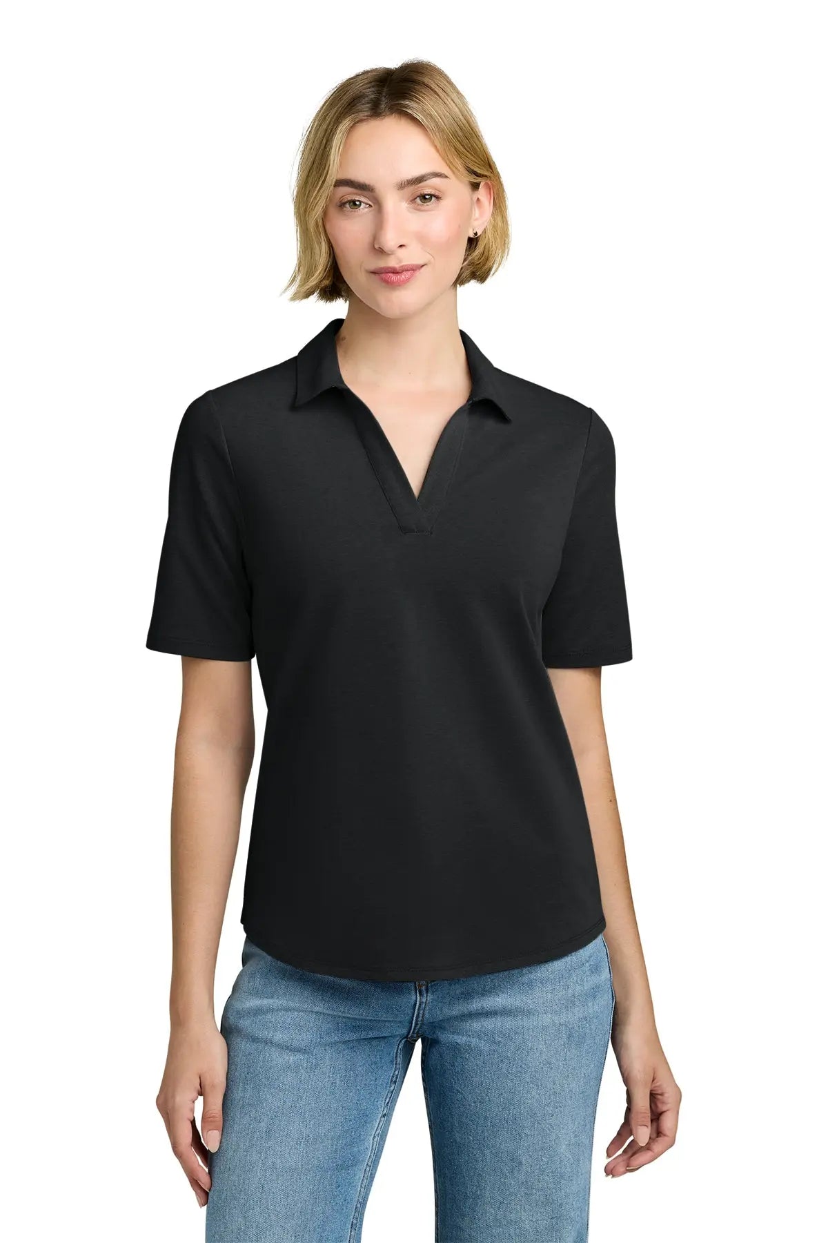 Brooks Brothers® Women’s Pinpoint Pique Polo #BB18223Game Over Merch