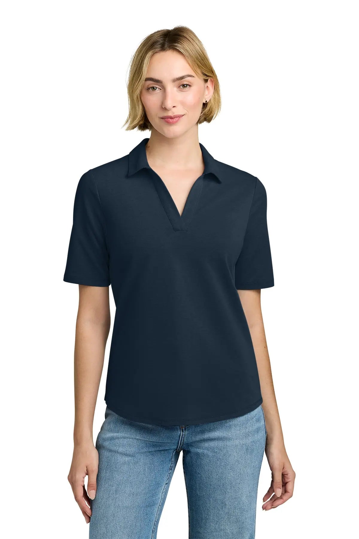Brooks Brothers® Women’s Pinpoint Pique Polo #BB18223Game Over Merch