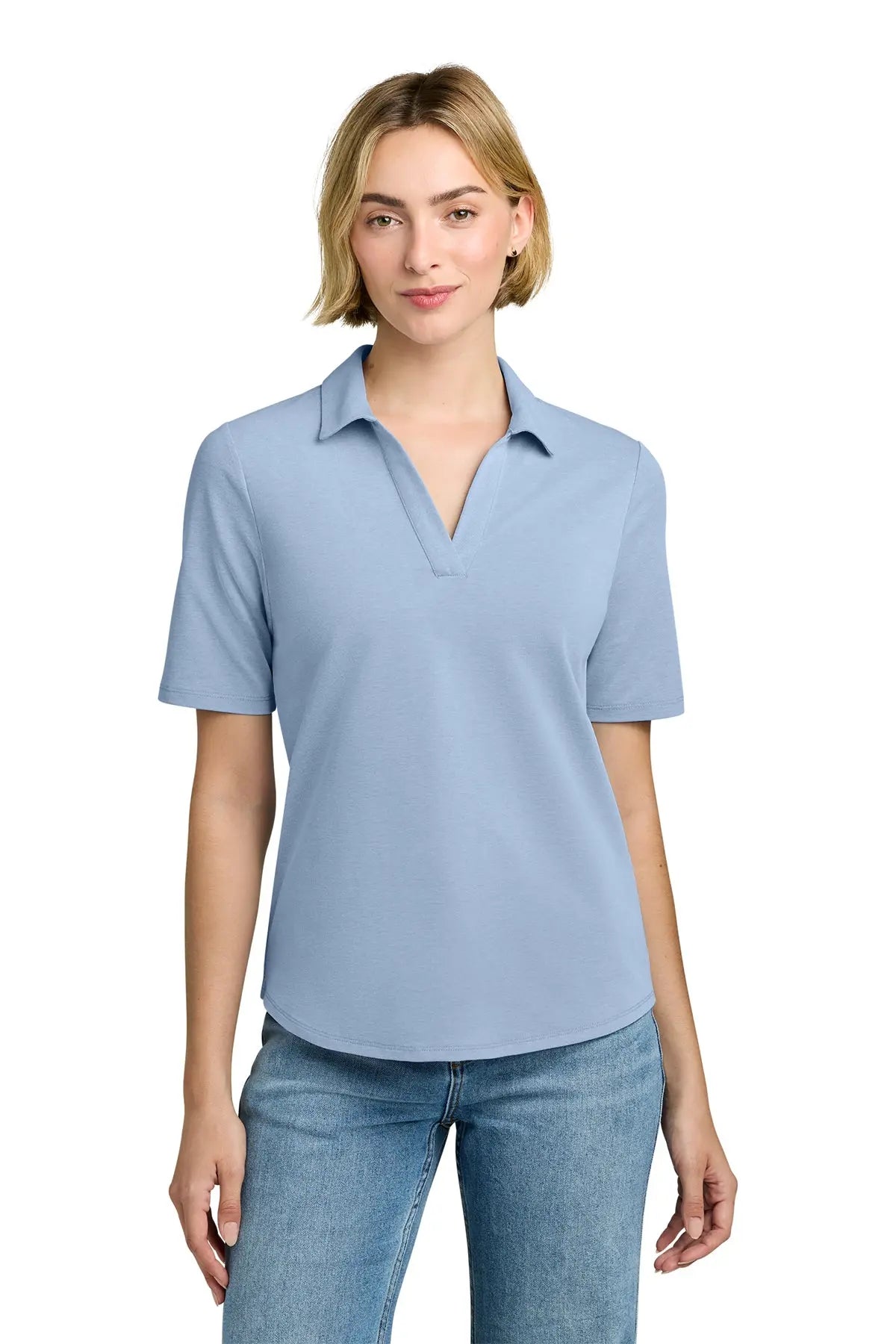Brooks Brothers® Women’s Pinpoint Pique Polo #BB18223Game Over Merch