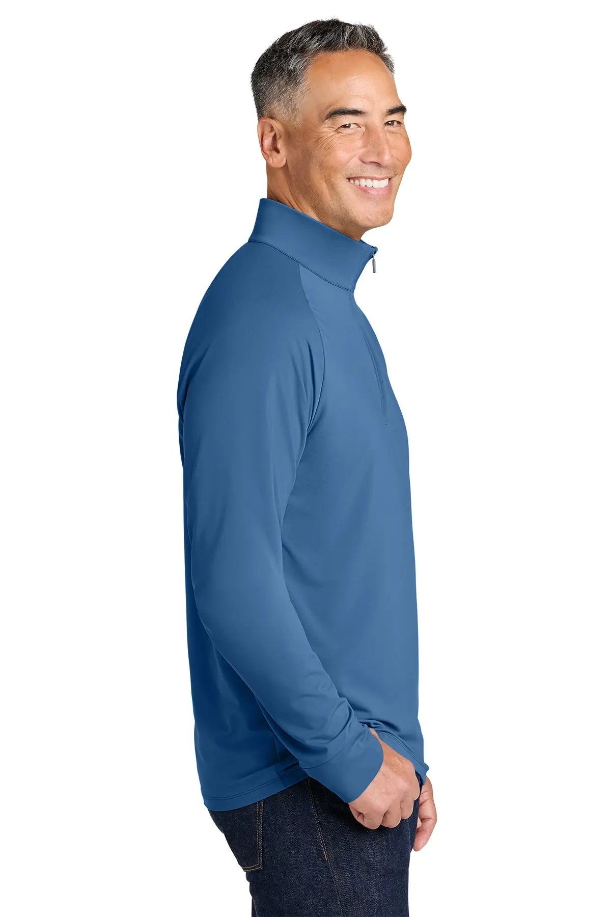 Brooks Brothers® Luxe Performance 1/4-Zip #BB18214 Game Over Merch