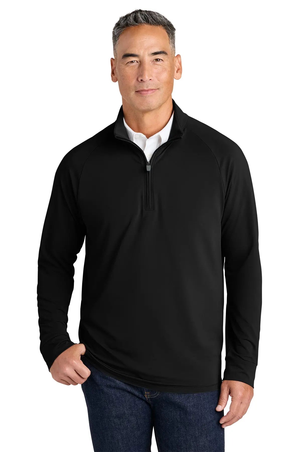 Brooks Brothers® Luxe Performance 1/4-Zip #BB18214 Game Over Merch