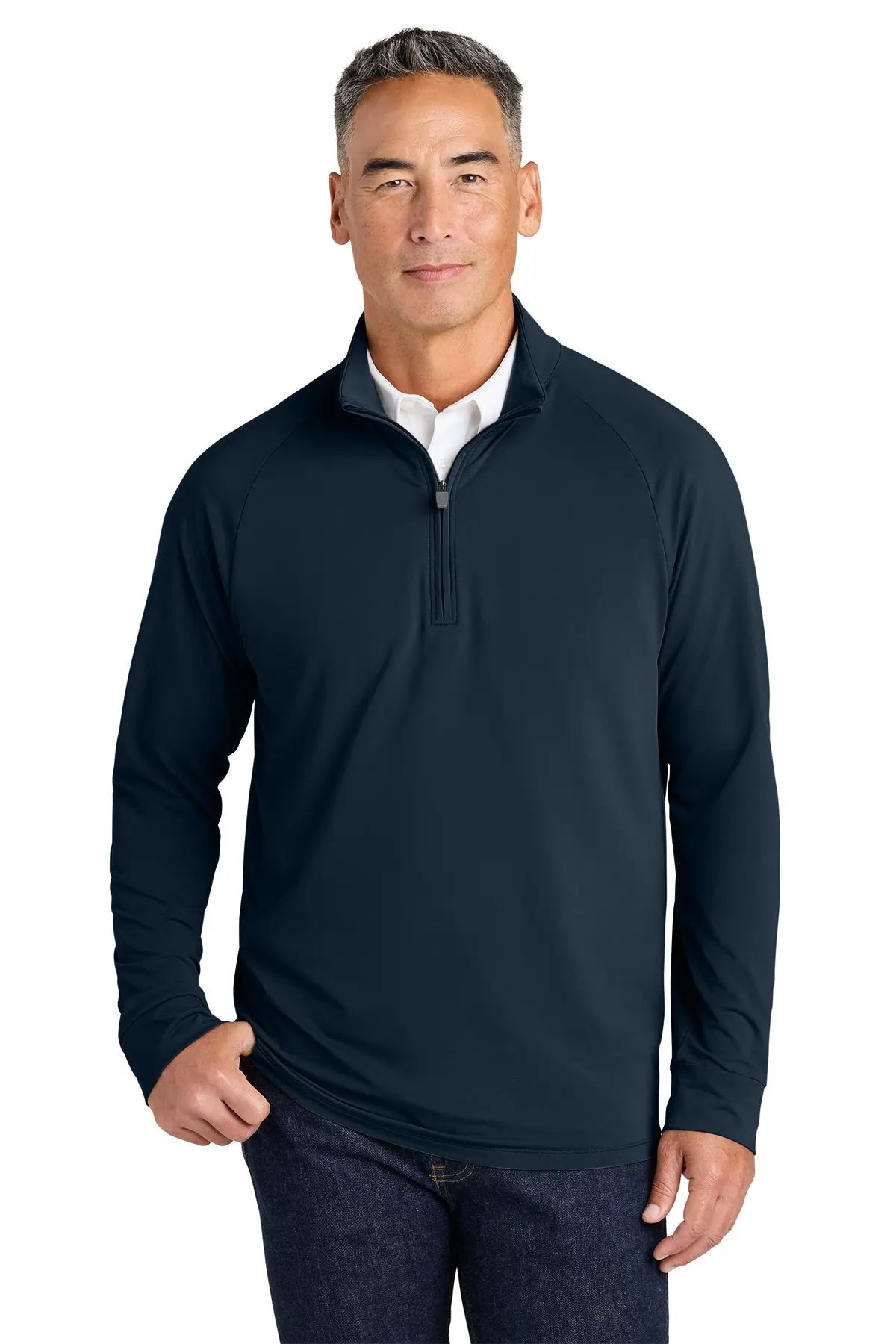 Brooks Brothers® Luxe Performance 1/4-Zip #BB18214 Game Over Merch