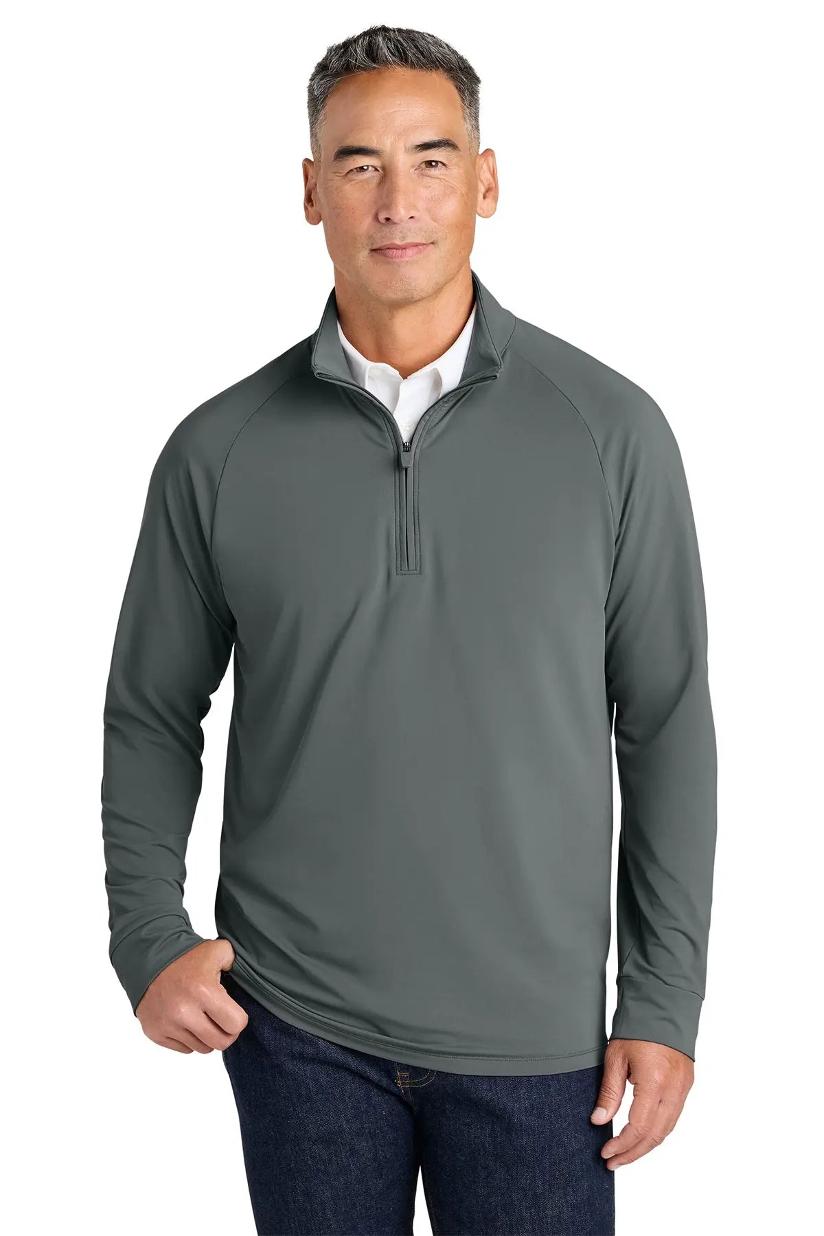 Brooks Brothers® Luxe Performance 1/4-Zip #BB18214 Game Over Merch