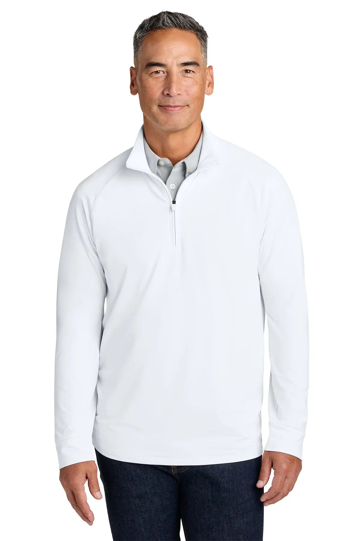 Brooks Brothers® Luxe Performance 1/4-Zip #BB18214 Game Over Merch