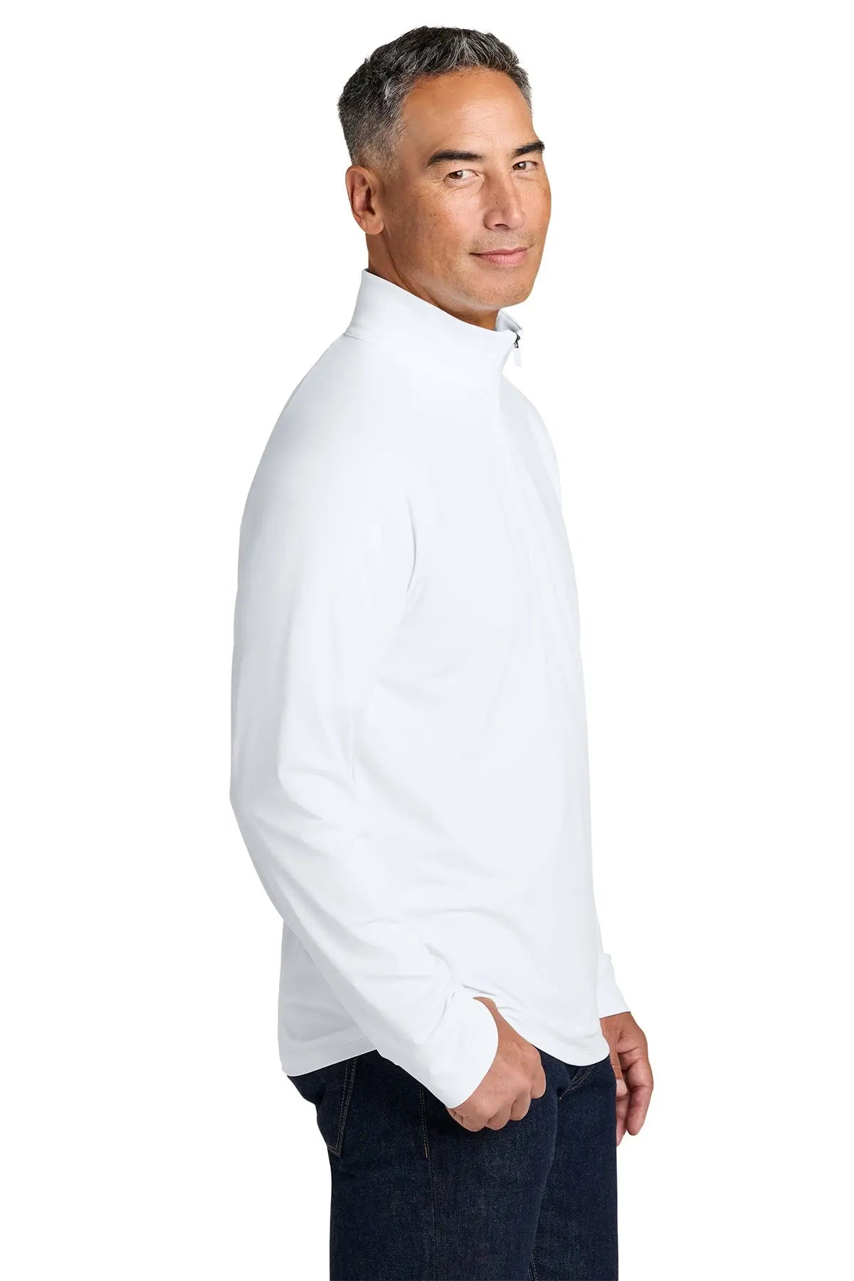 Brooks Brothers® Luxe Performance 1/4-Zip #BB18214 Game Over Merch