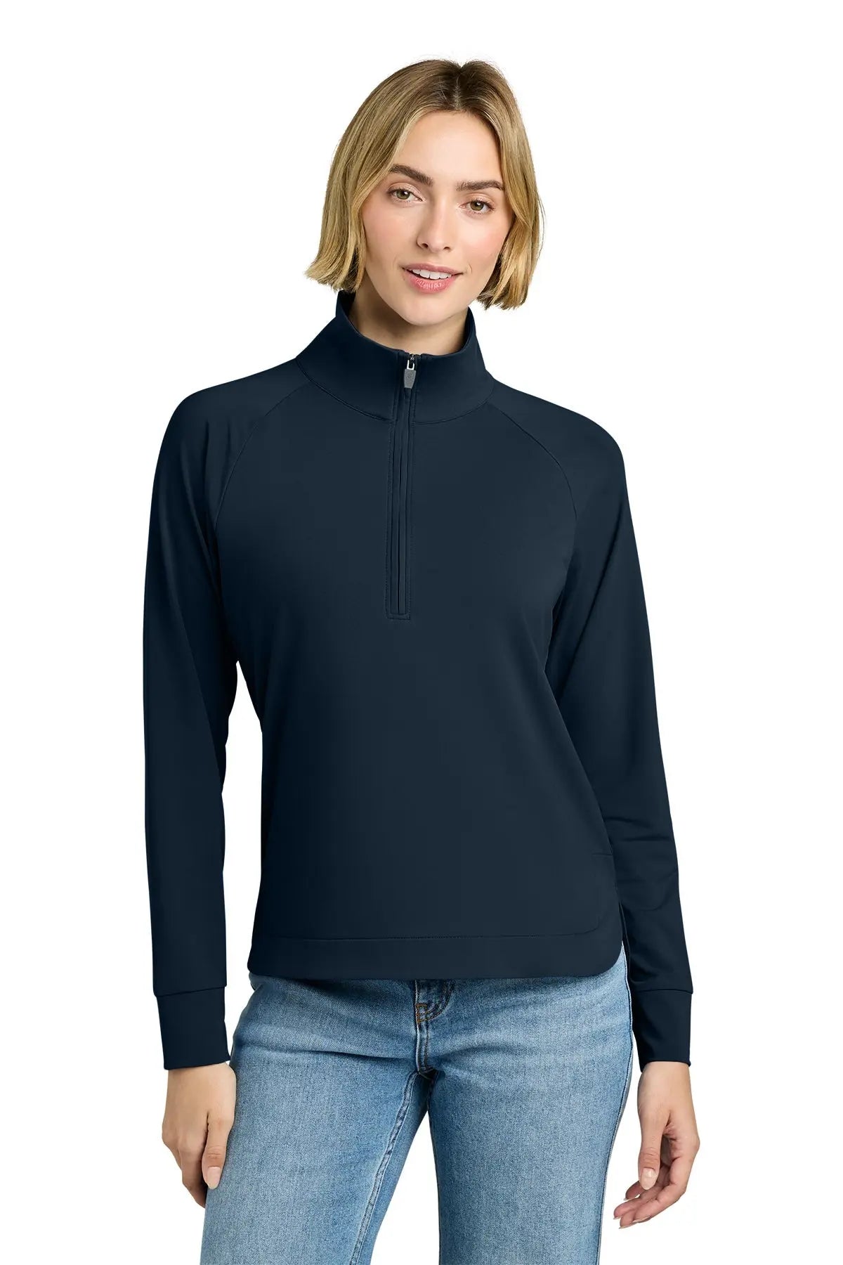 Brooks Brothers® Women’s Luxe Performance 1/4-Zip #BB18215 Game Over Merch