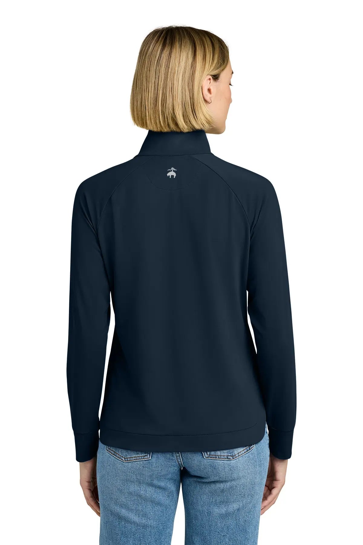Brooks Brothers® Women’s Luxe Performance 1/4-Zip #BB18215 Game Over Merch