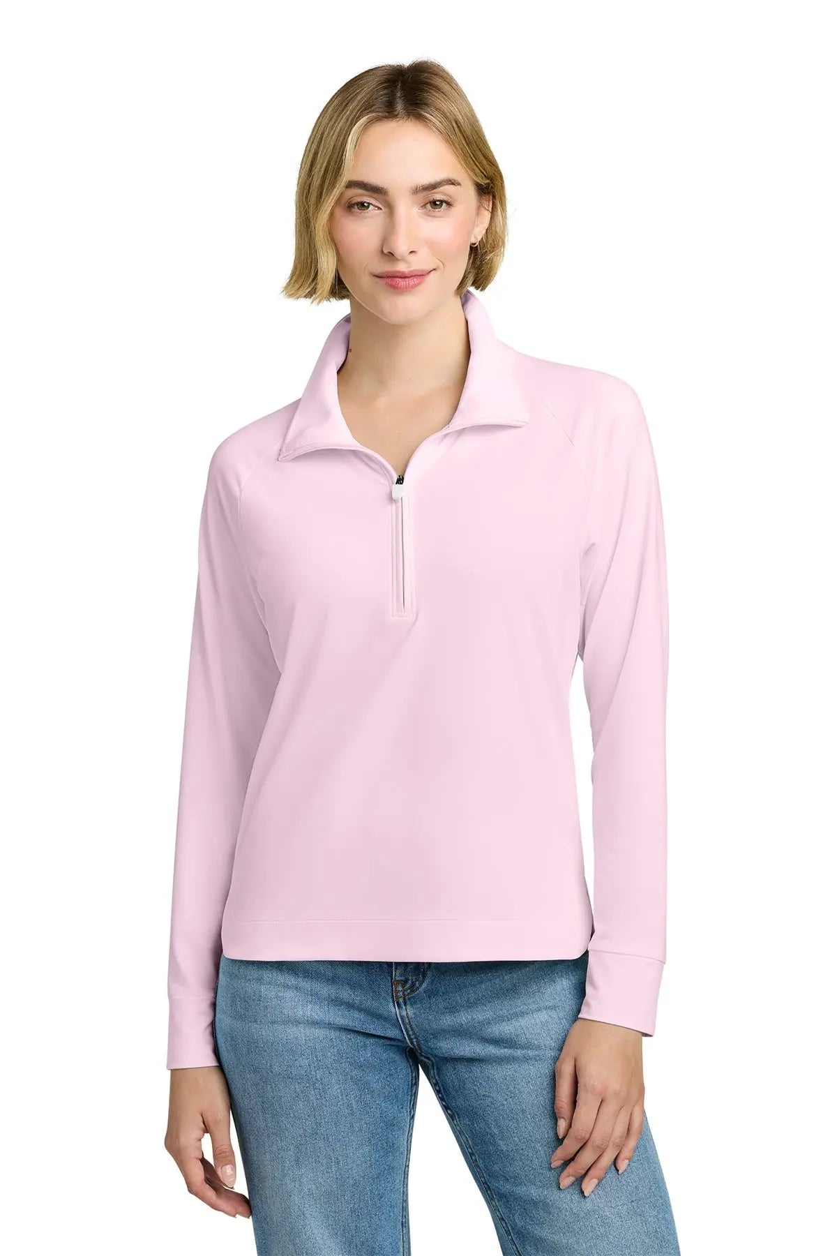 Brooks Brothers® Women’s Luxe Performance 1/4-Zip #BB18215 Game Over Merch