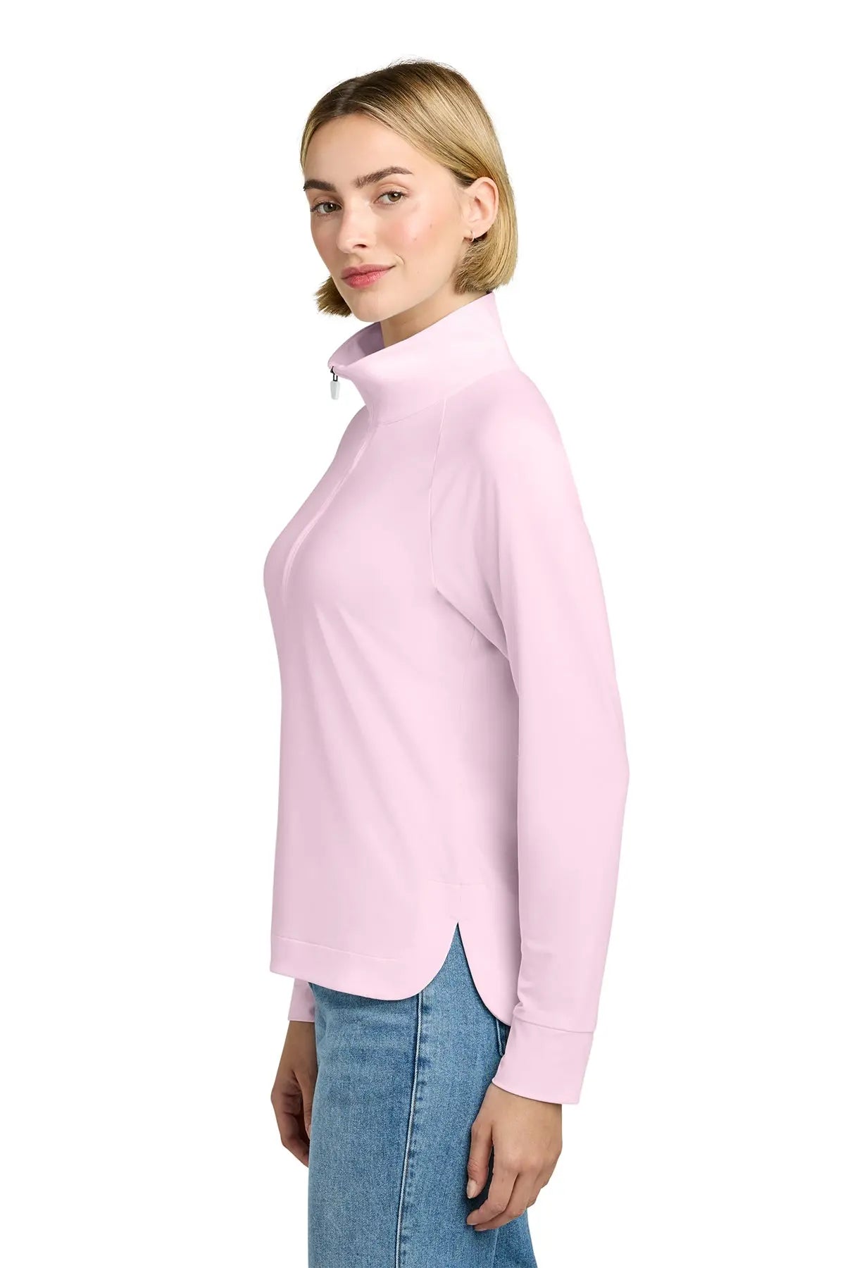 Brooks Brothers® Women’s Luxe Performance 1/4-Zip #BB18215 Game Over Merch
