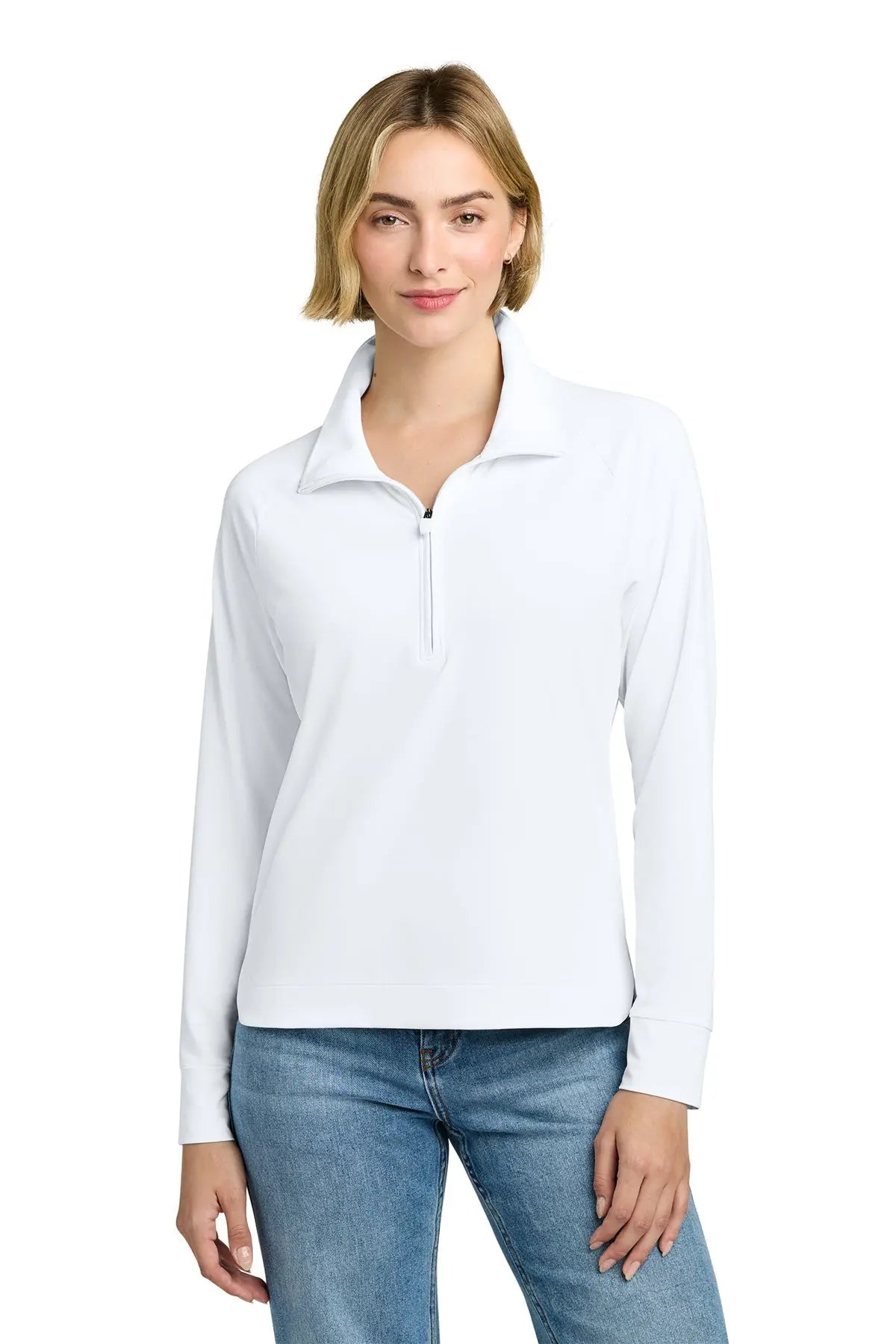 Brooks Brothers® Women’s Luxe Performance 1/4-Zip #BB18215 Game Over Merch