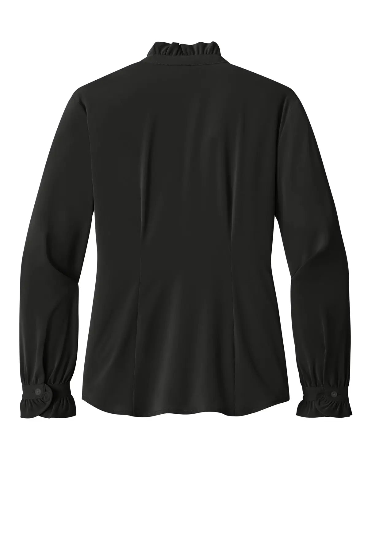 Brooks Brothers® Women’s Long Sleeve Ruffle Collar Blouse #BB18011