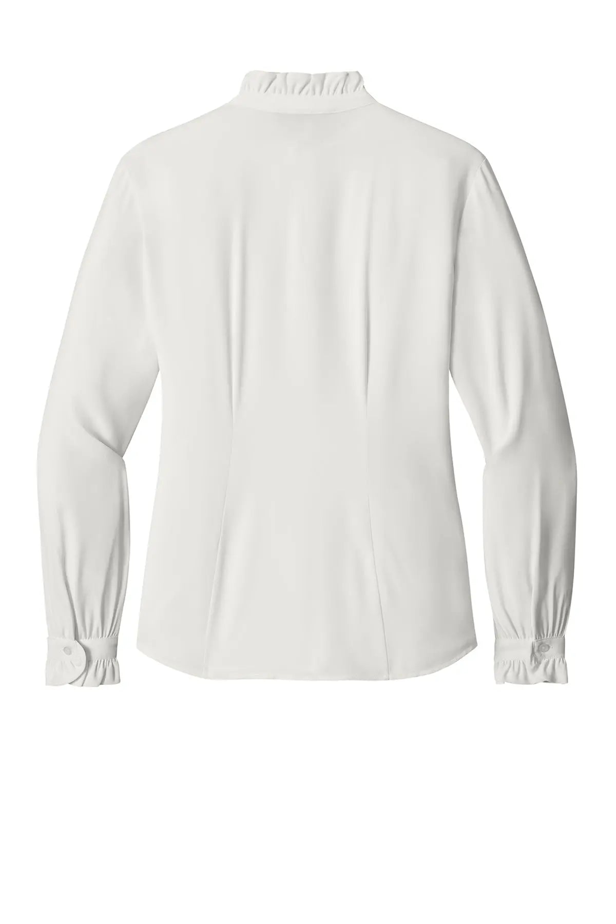 Brooks Brothers® Women’s Long Sleeve Ruffle Collar Blouse #BB18011
