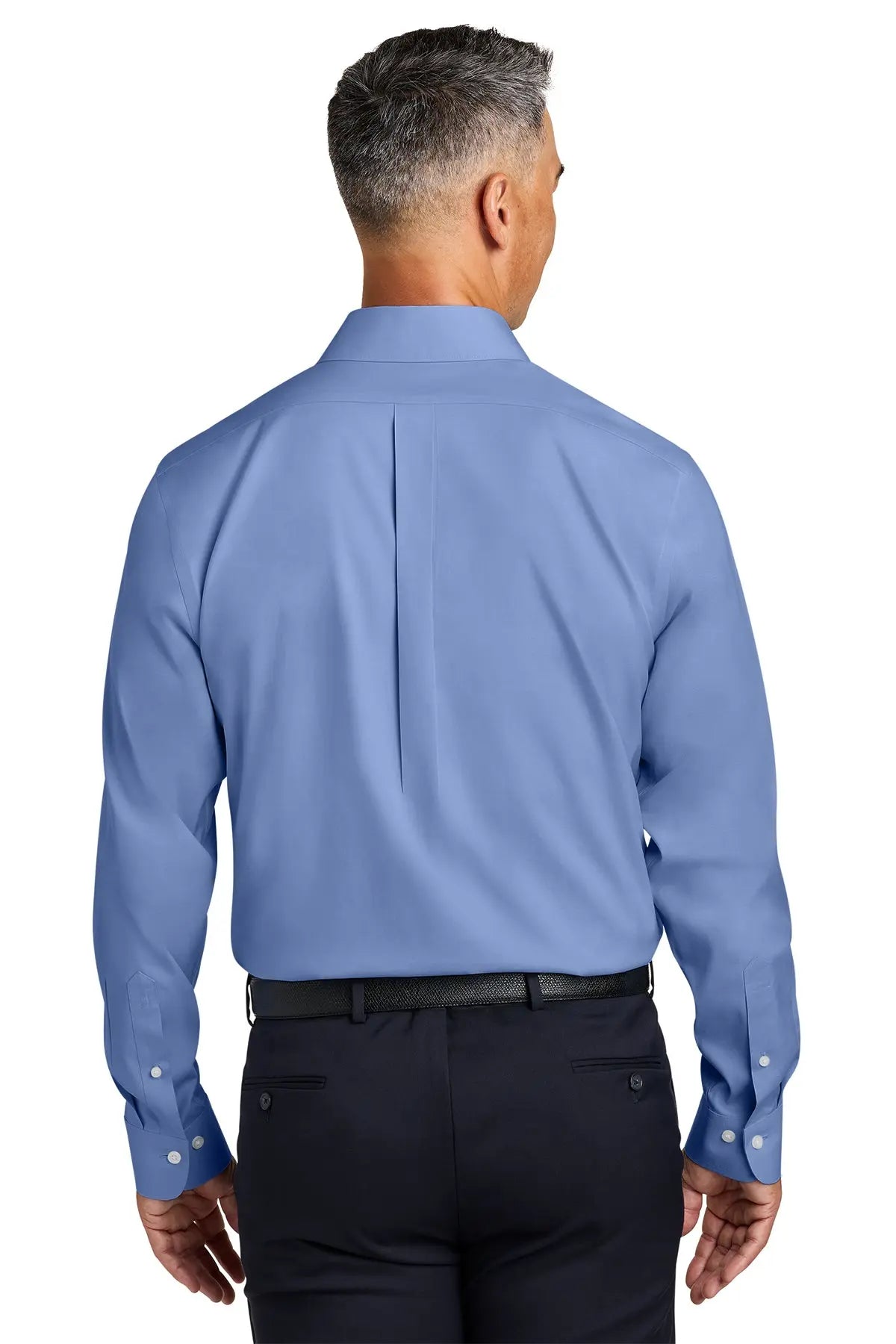 Brooks Brothers® Wrinkle-Free Stretch Pinpoint Spread Collar Shirt #BB18012