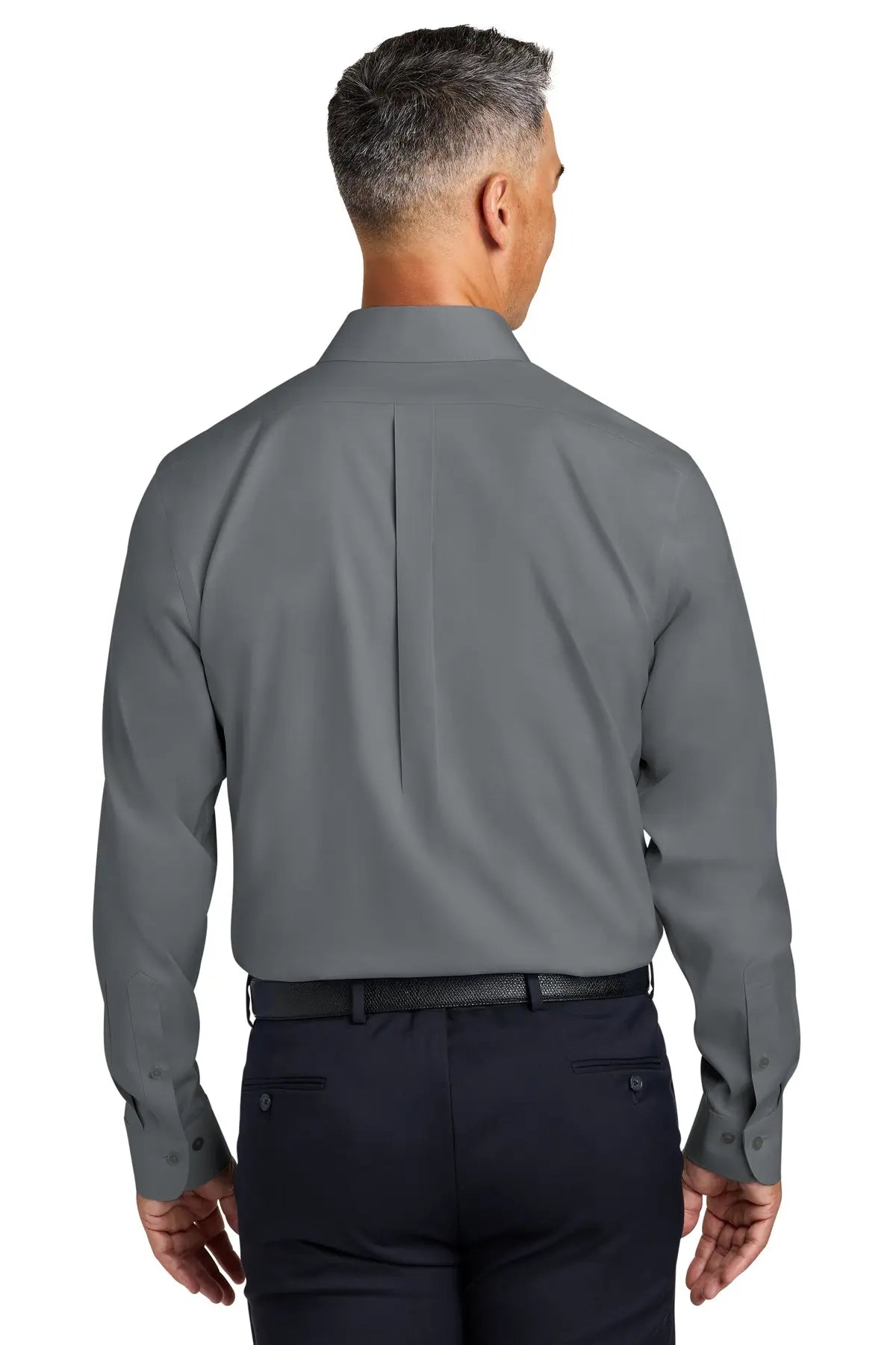 Brooks Brothers® Wrinkle-Free Stretch Pinpoint Spread Collar Shirt #BB18012