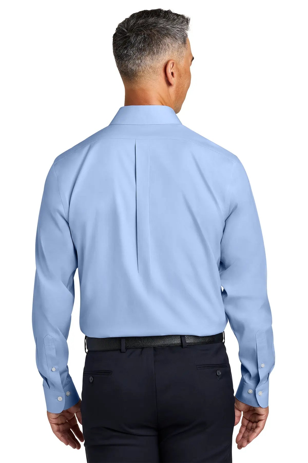 Brooks Brothers® Wrinkle-Free Stretch Pinpoint Spread Collar Shirt #BB18012