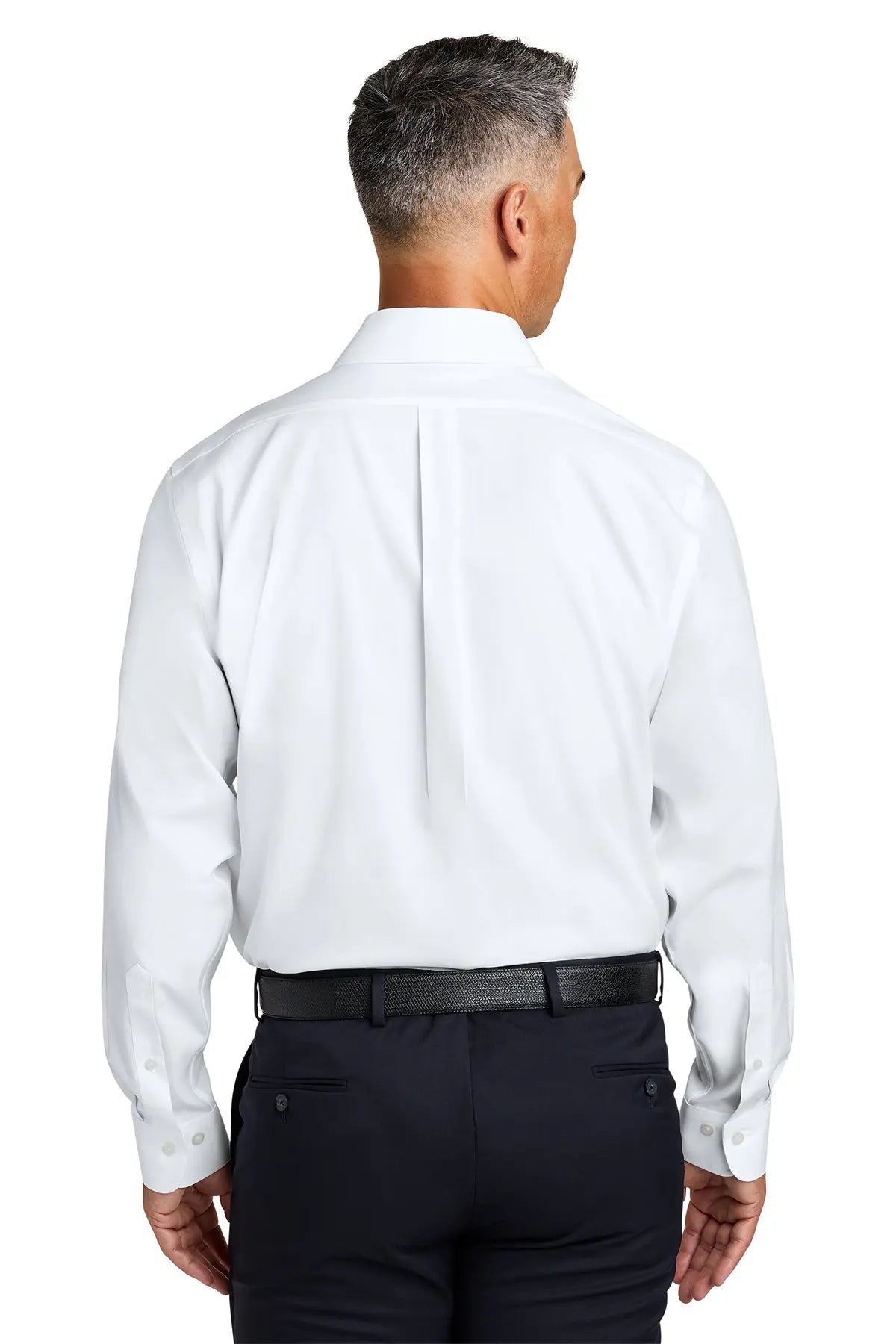 Brooks Brothers® Wrinkle-Free Stretch Pinpoint Spread Collar Shirt #BB18012
