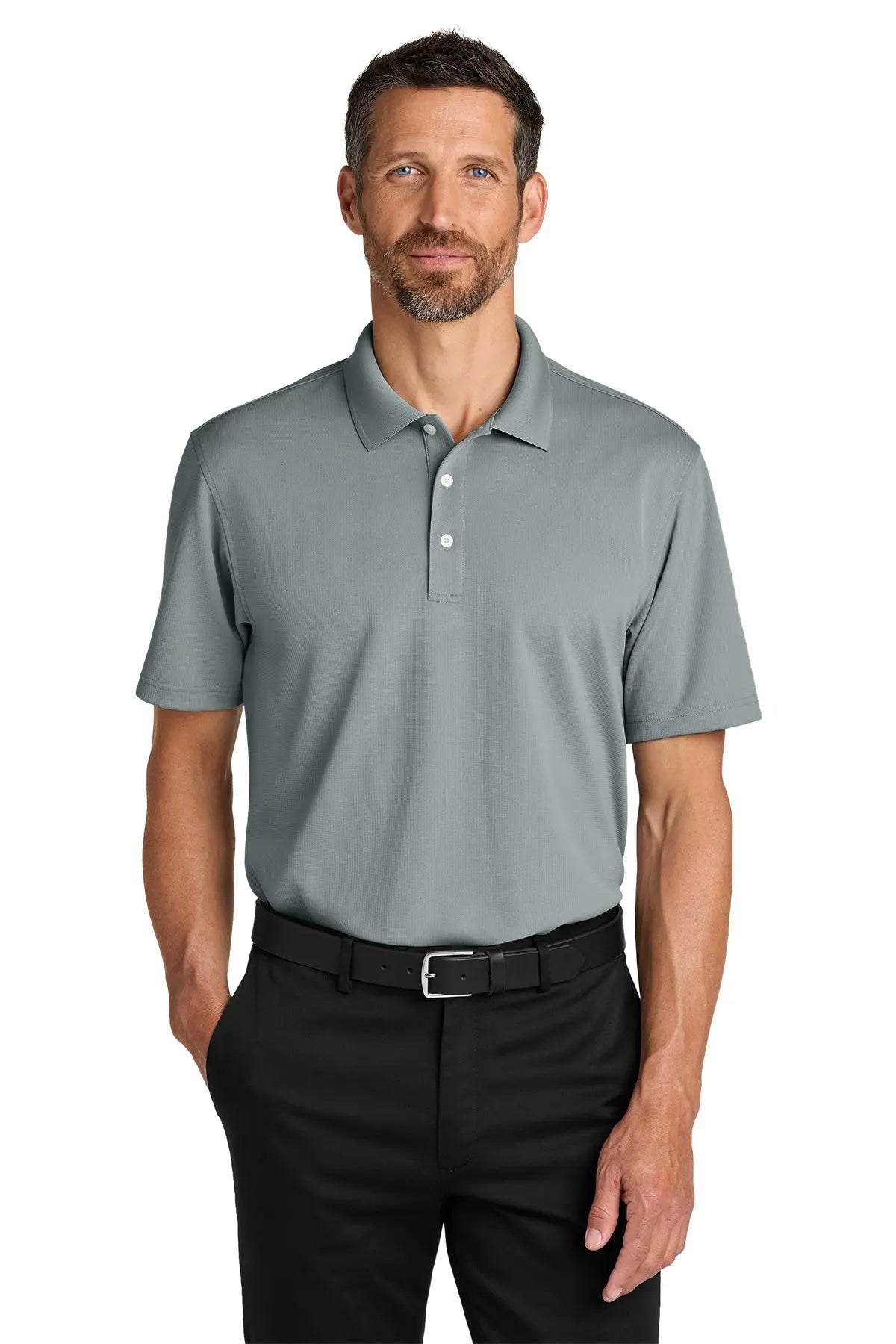 Port Authority® Dry Zone® Stain-Release Grid Polo #K845Game Over Merch