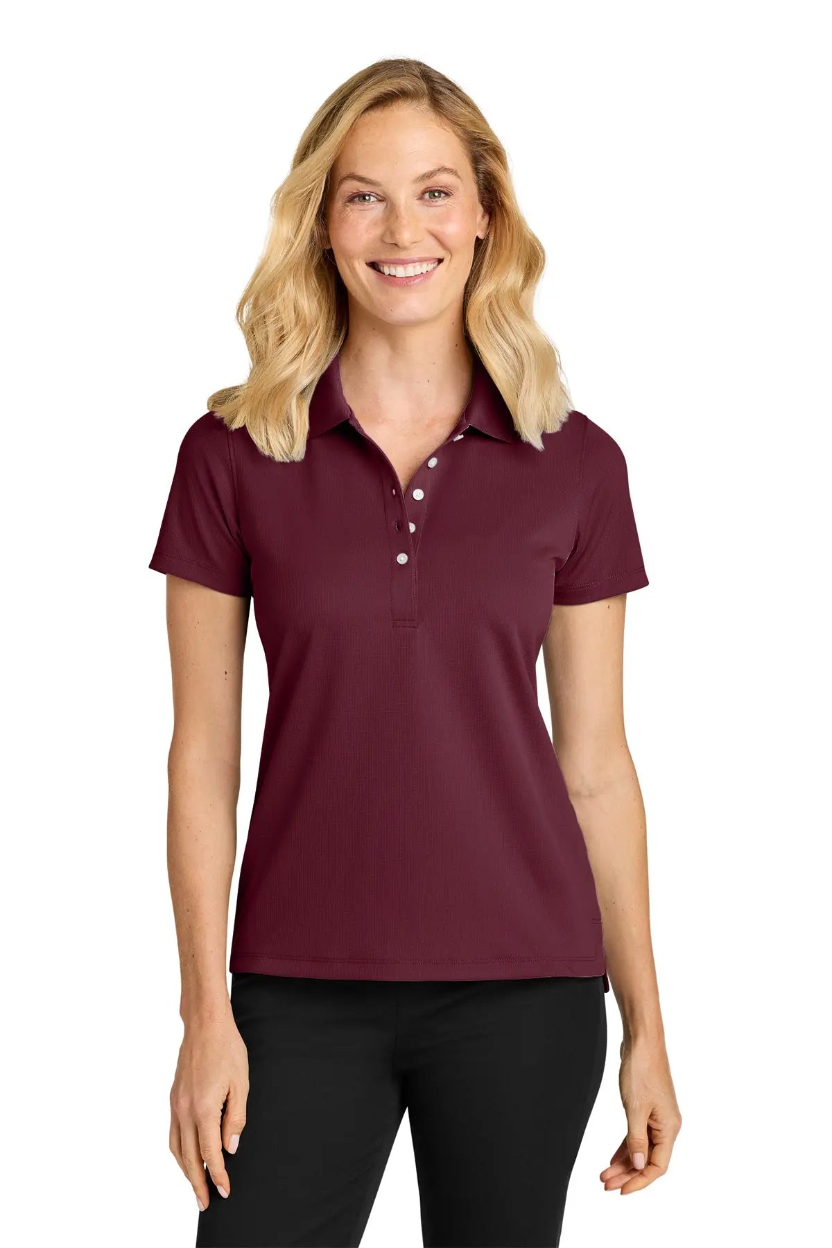 Port Authority® Women’s Dry Zone® Stain-Release Grid Polo #LK845Game Over Merch