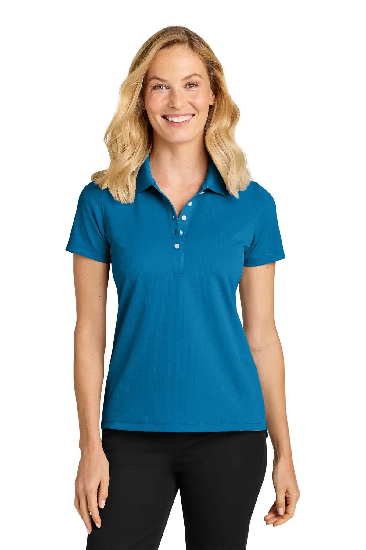 Port Authority® Women’s Dry Zone® Stain-Release Grid Polo #LK845Game Over Merch