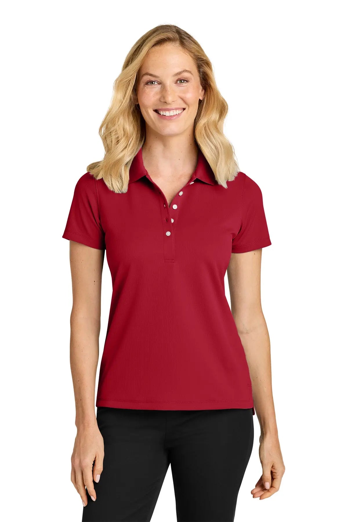 Port Authority® Women’s Dry Zone® Stain-Release Grid Polo #LK845Game Over Merch