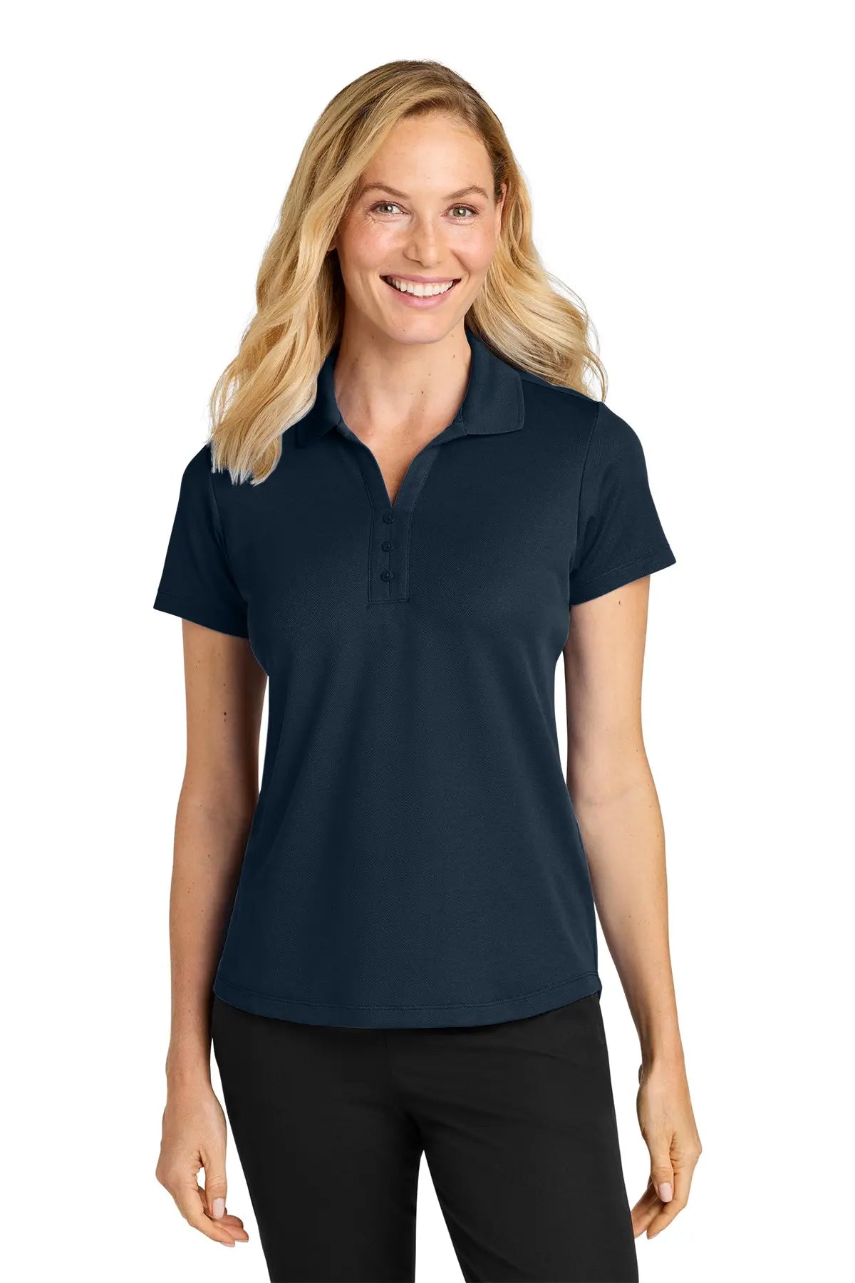 Port Authority® Women’s Plaited Pique Polo #LK620Game Over Merch